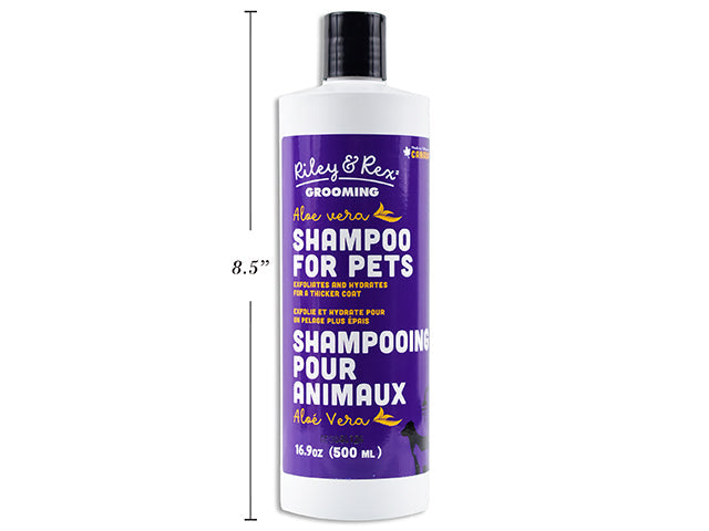 Riley & Rex Grooming Shampoo for Pets - Aloe Vera 16.9oz (500ml)