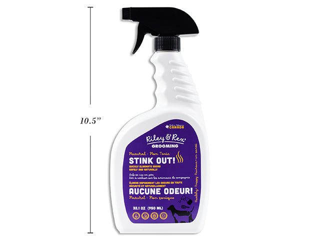 Riley & Rex Grooming Stink Out! for Pets - Non-toxic 32.1oz (950ml)