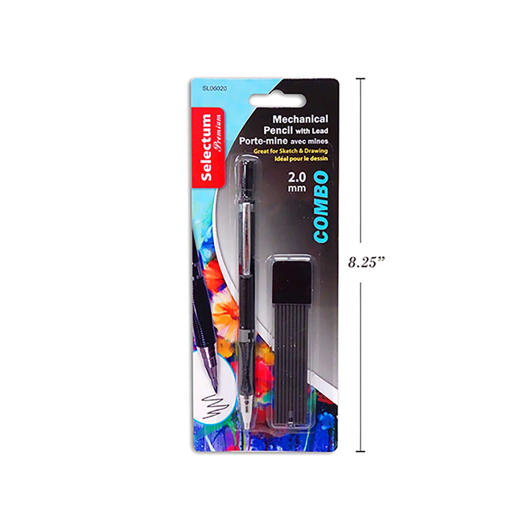 Selectum Mechanical Pencil with Leads 2.0mm