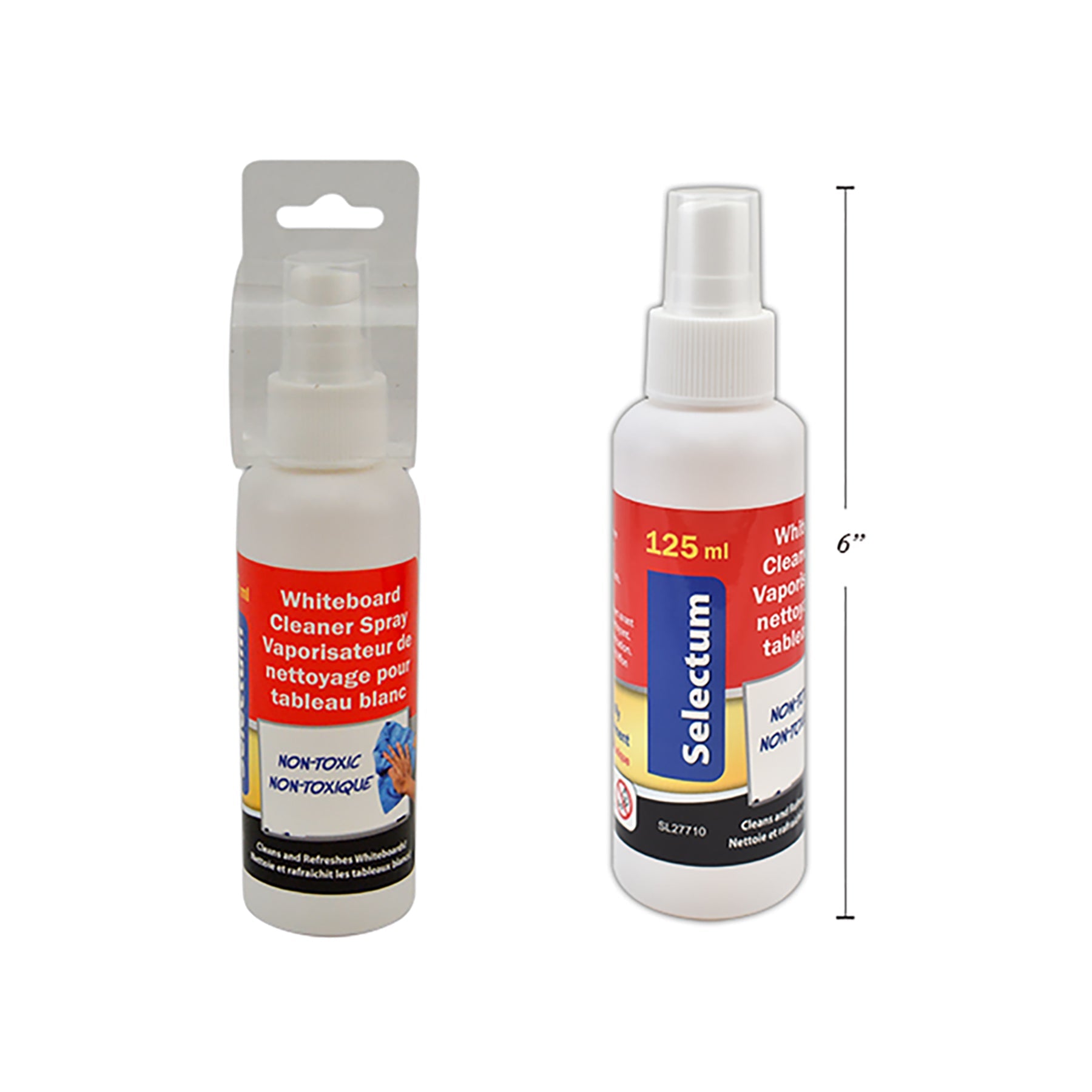 Selectum Whiteboard Cleaning Spray Non-Toxic 4.2oz