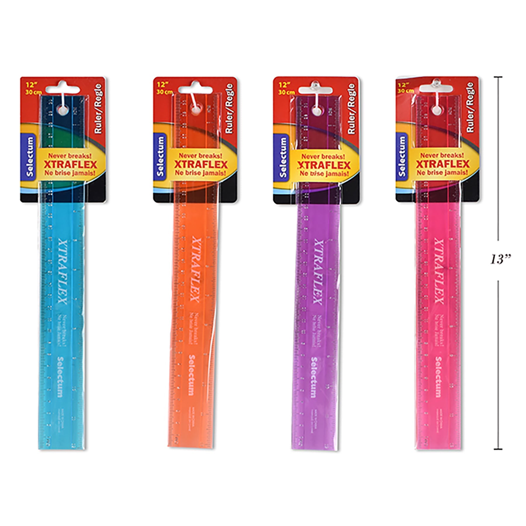 Selectum Ruler Flexible 12in