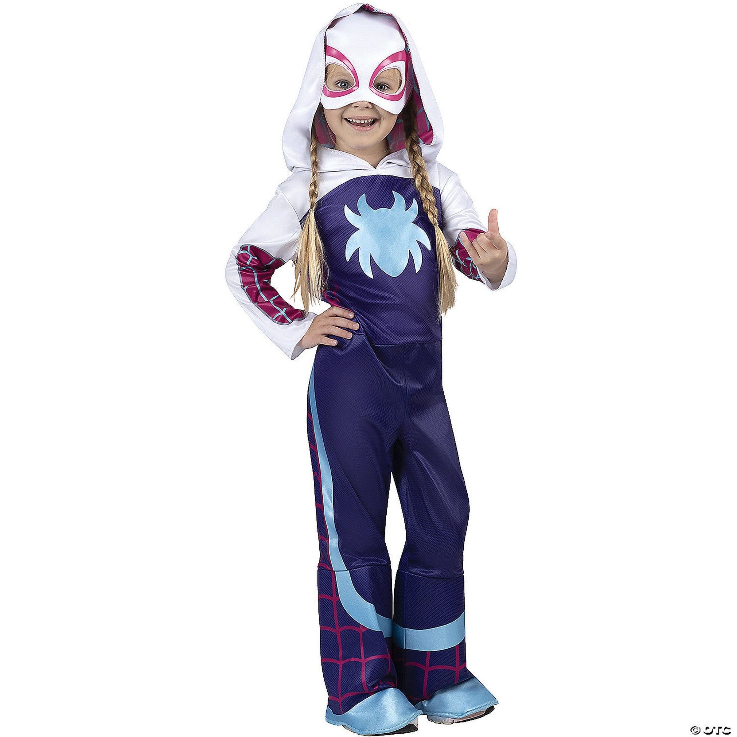 Halloween Ghost Spider Costume 3T-4T