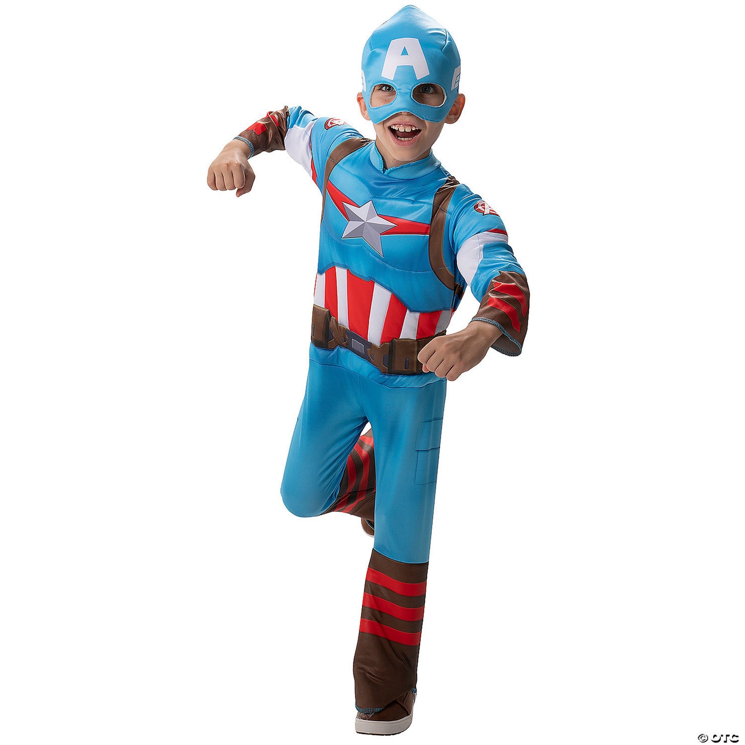 Halloween Captain America Costume 3T-4T