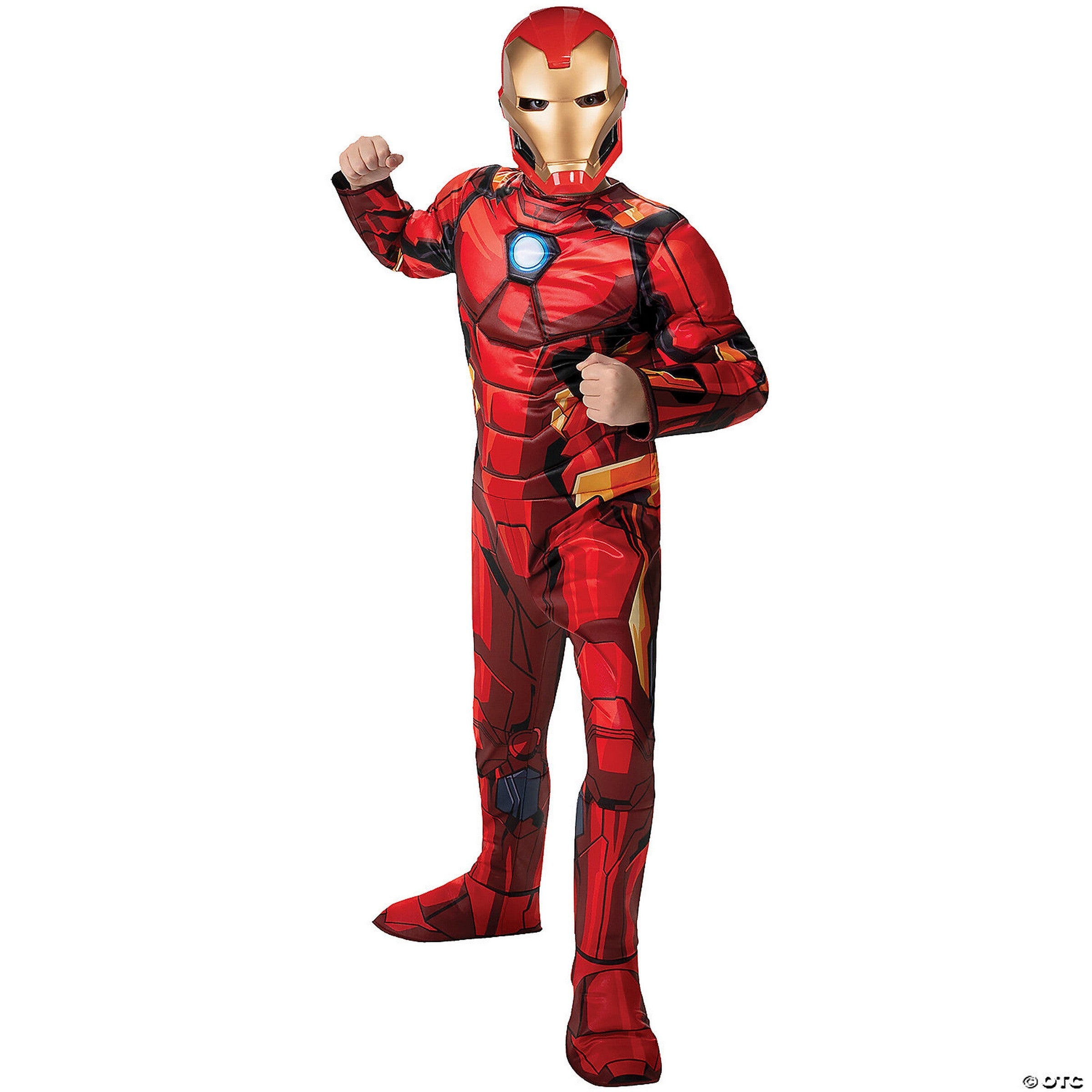 Halloween Kids Qualux Iron Man Costume Medium 8-10
