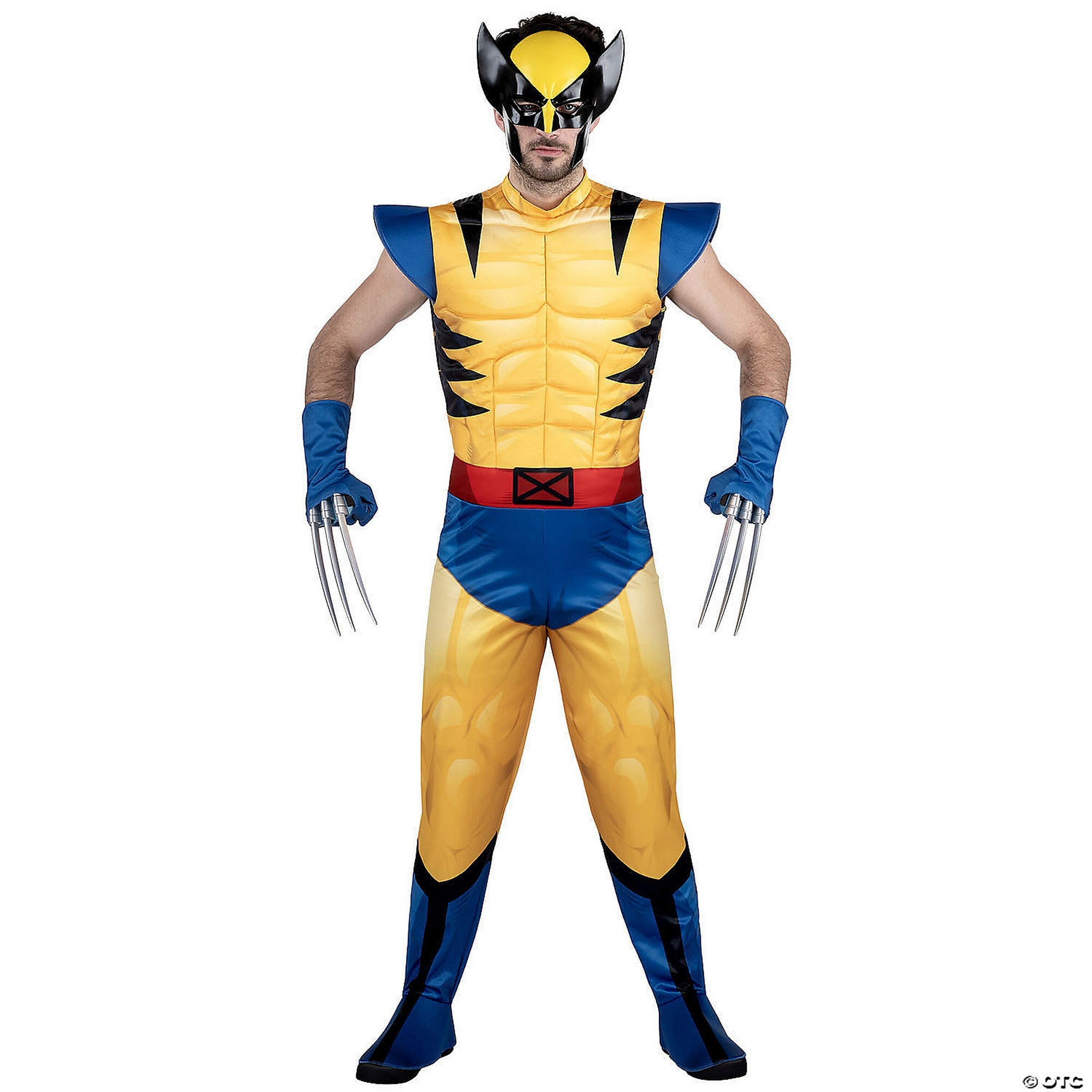 Halloween Adults Wolverine Costume X-Large
