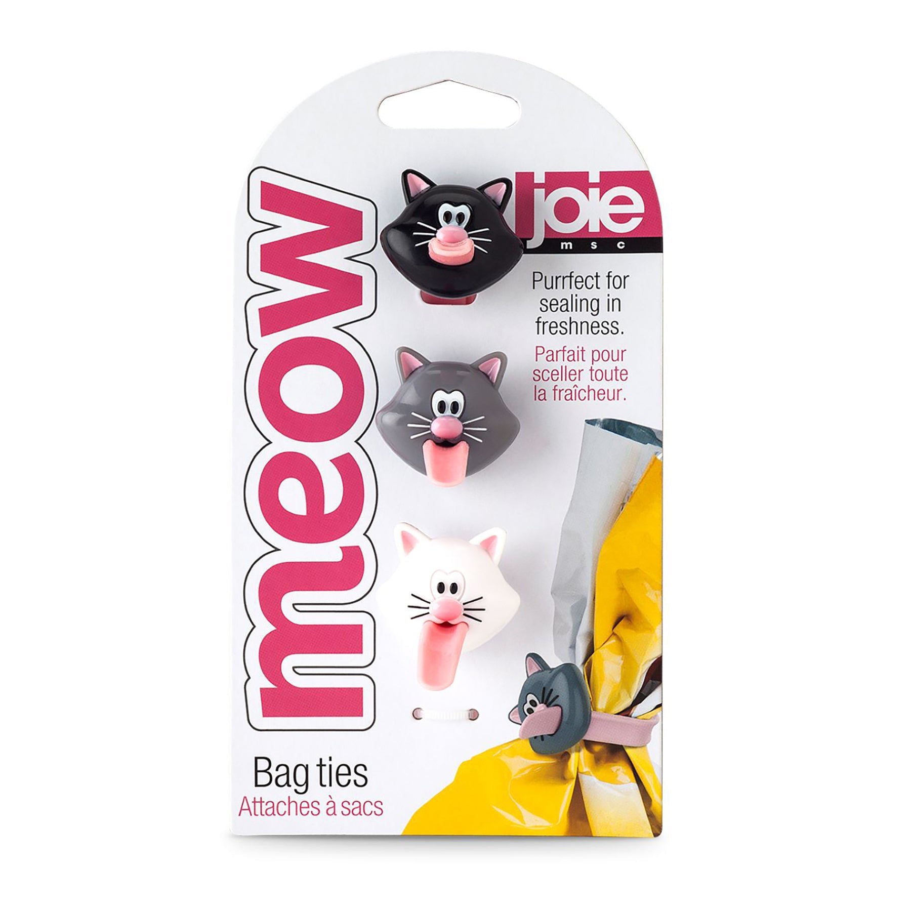 Joie Meow 3 Rubber Bag Ties