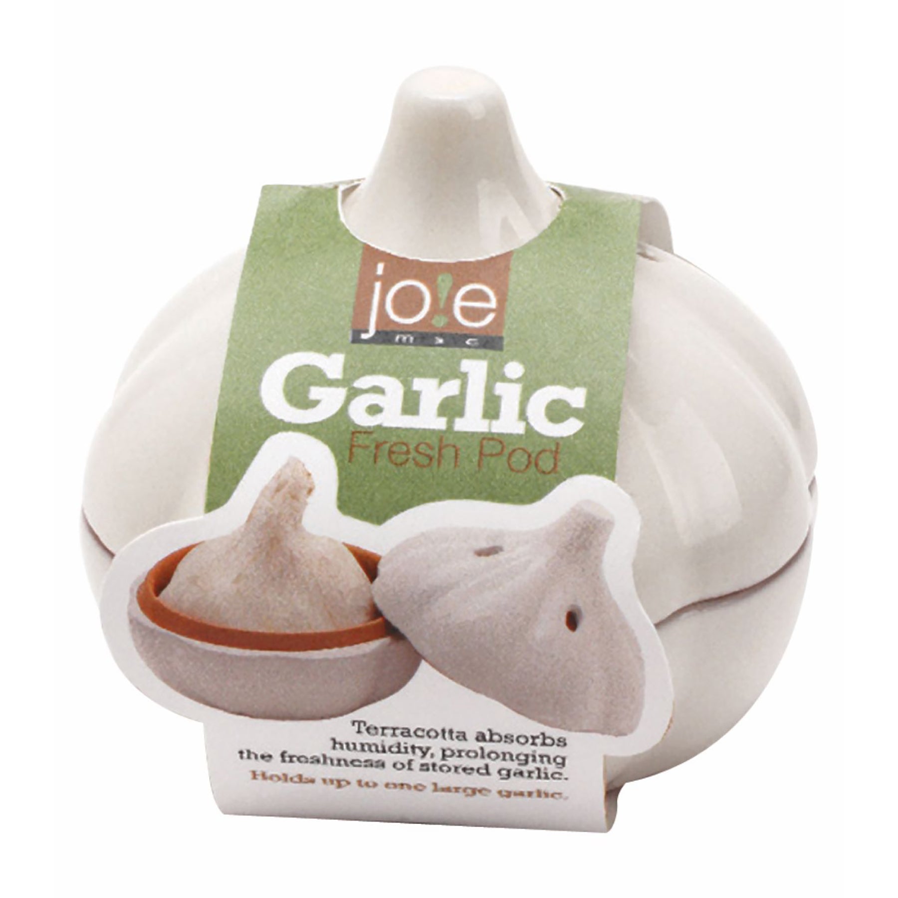 Joie Terracotta Garlic Storage Pod 3.5x3.5in