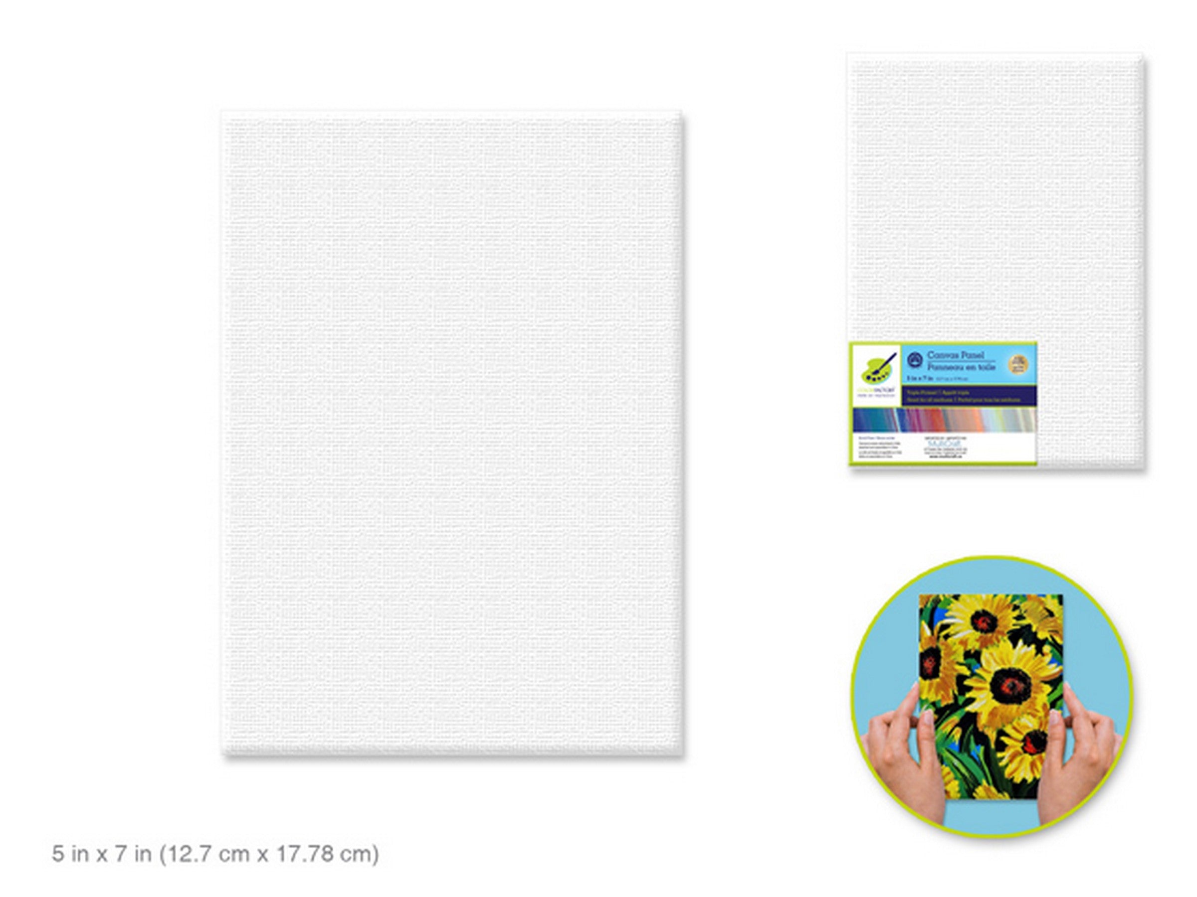 Color Factory Canvas Panel Primed 100% Cotton 5x7in