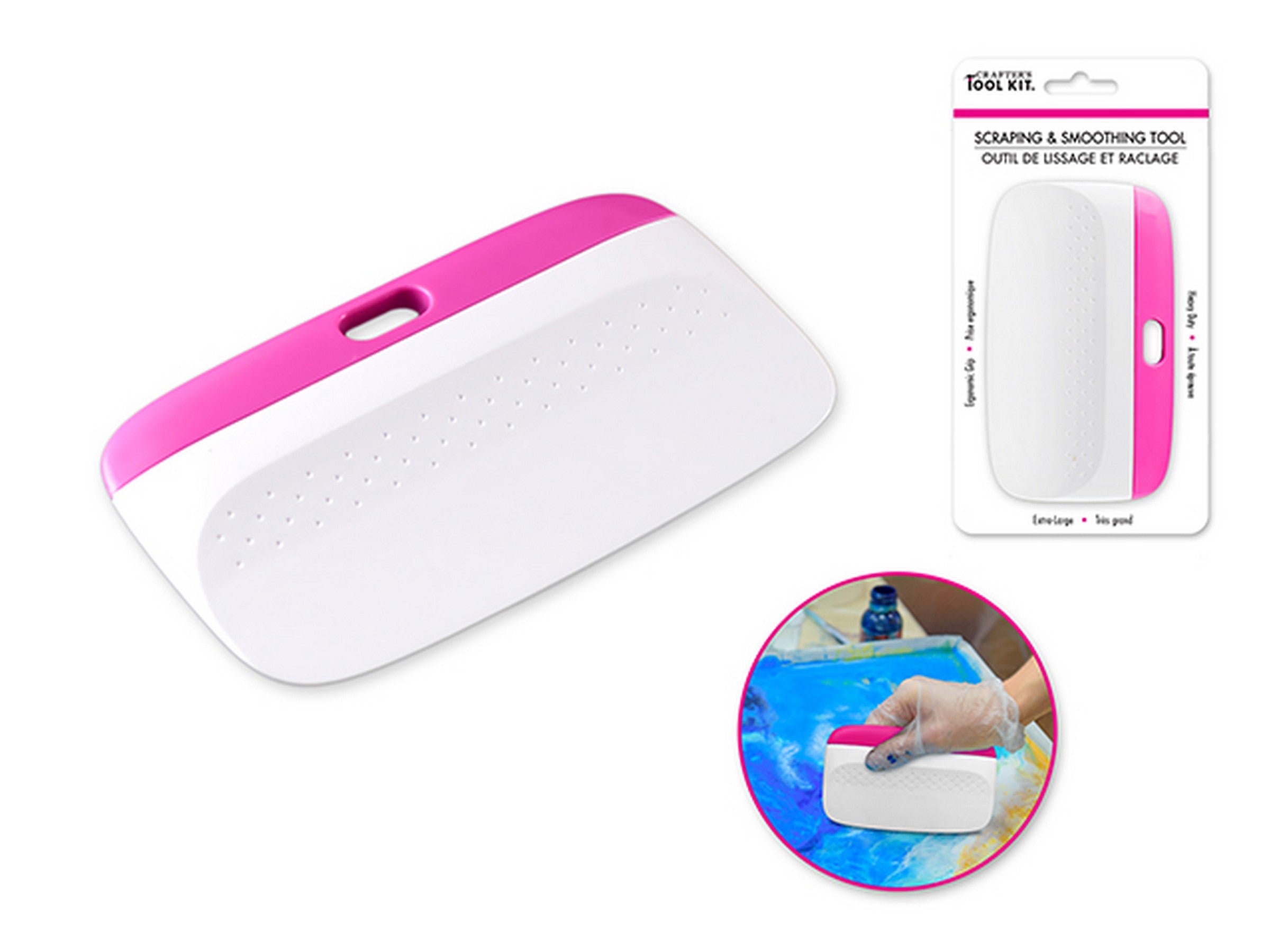 Crafter's Tool Kit Scraping and Smoothing Plastic Tool 5.5x3.5in