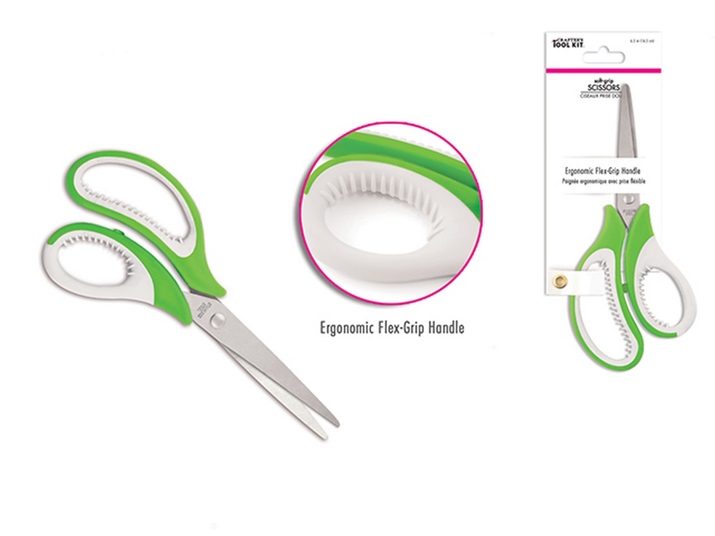 Crafter's Tool Kit Scissors Soft-Grip Handle 6.5in