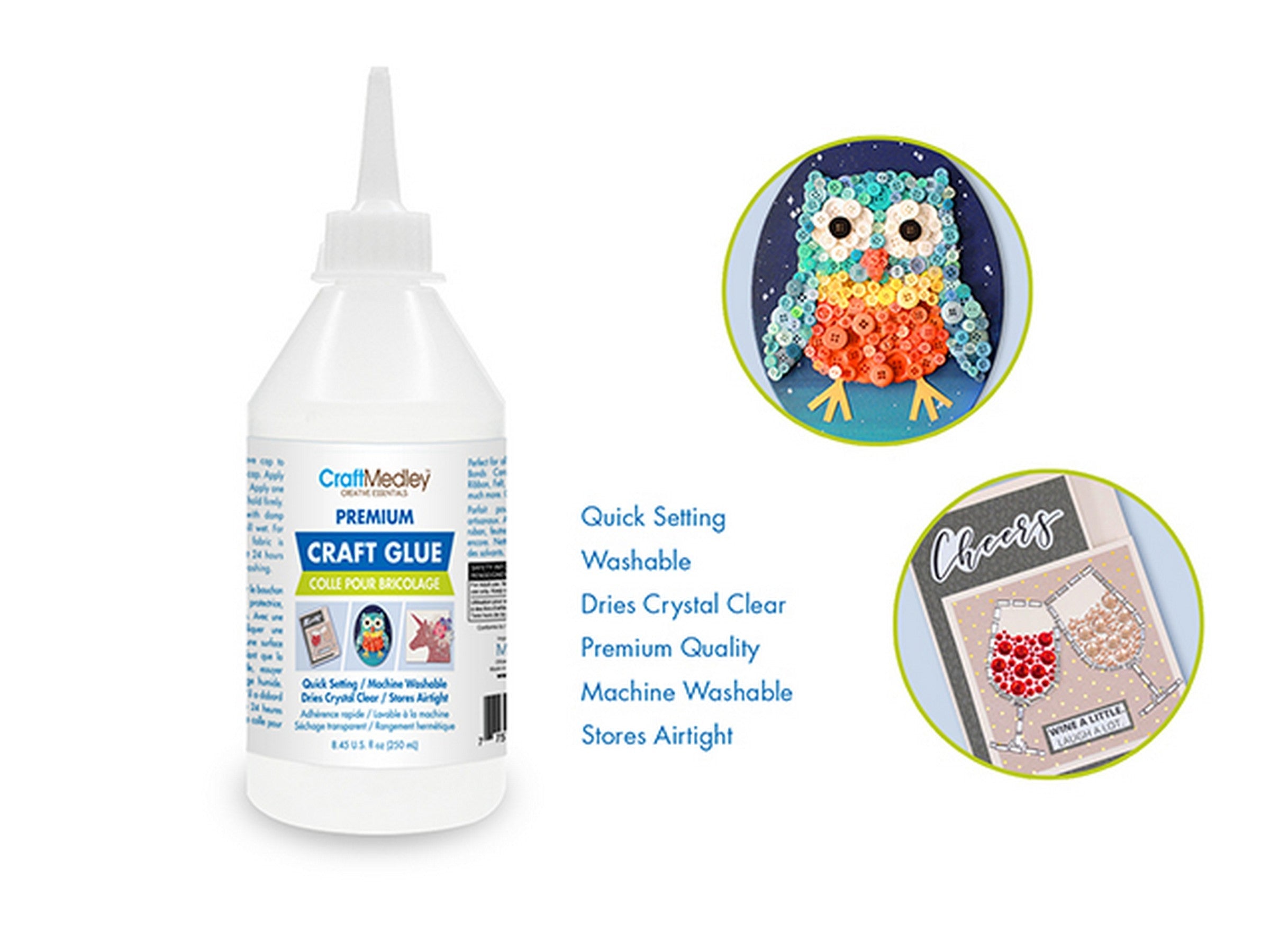 Craft Medley Premium Craft Glue Washable 8.45oz