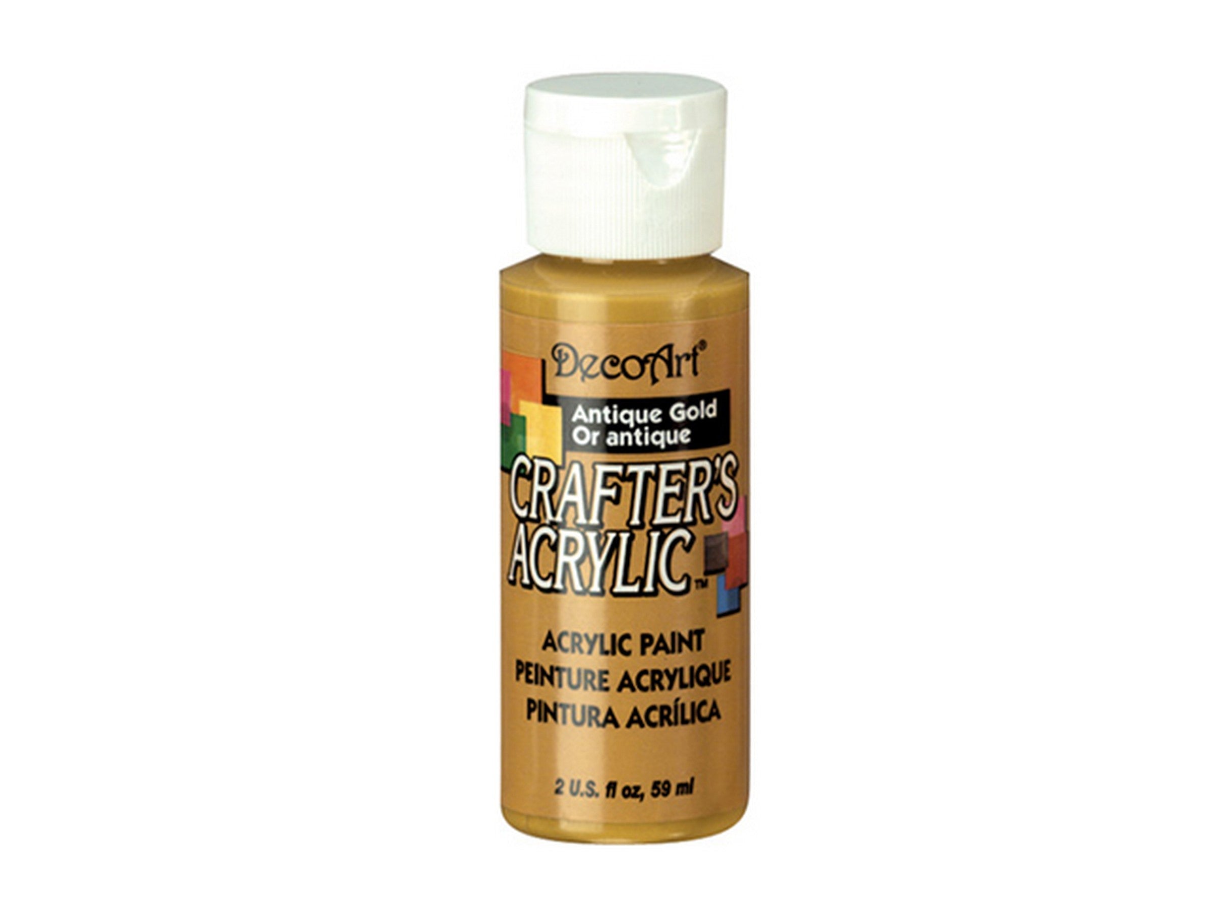 DecoArt Acrylic Paint Antique Gold DCA052oz
