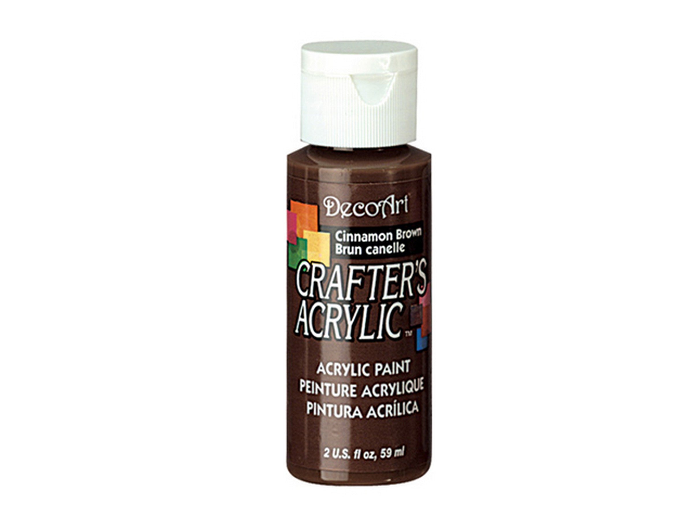 DecoArt Acrylic Paint Cinnamon Brown DCA12 2oz
