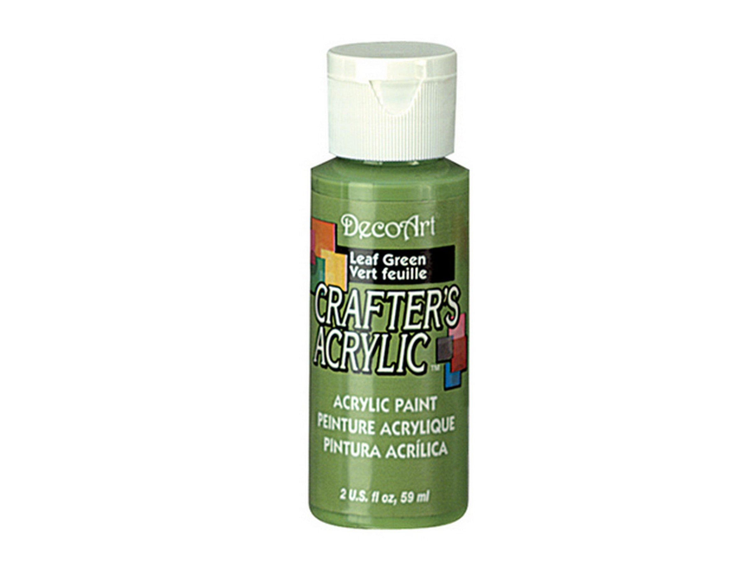 DecoArt Acrylic Paint Leaf Green DCA36 2oz