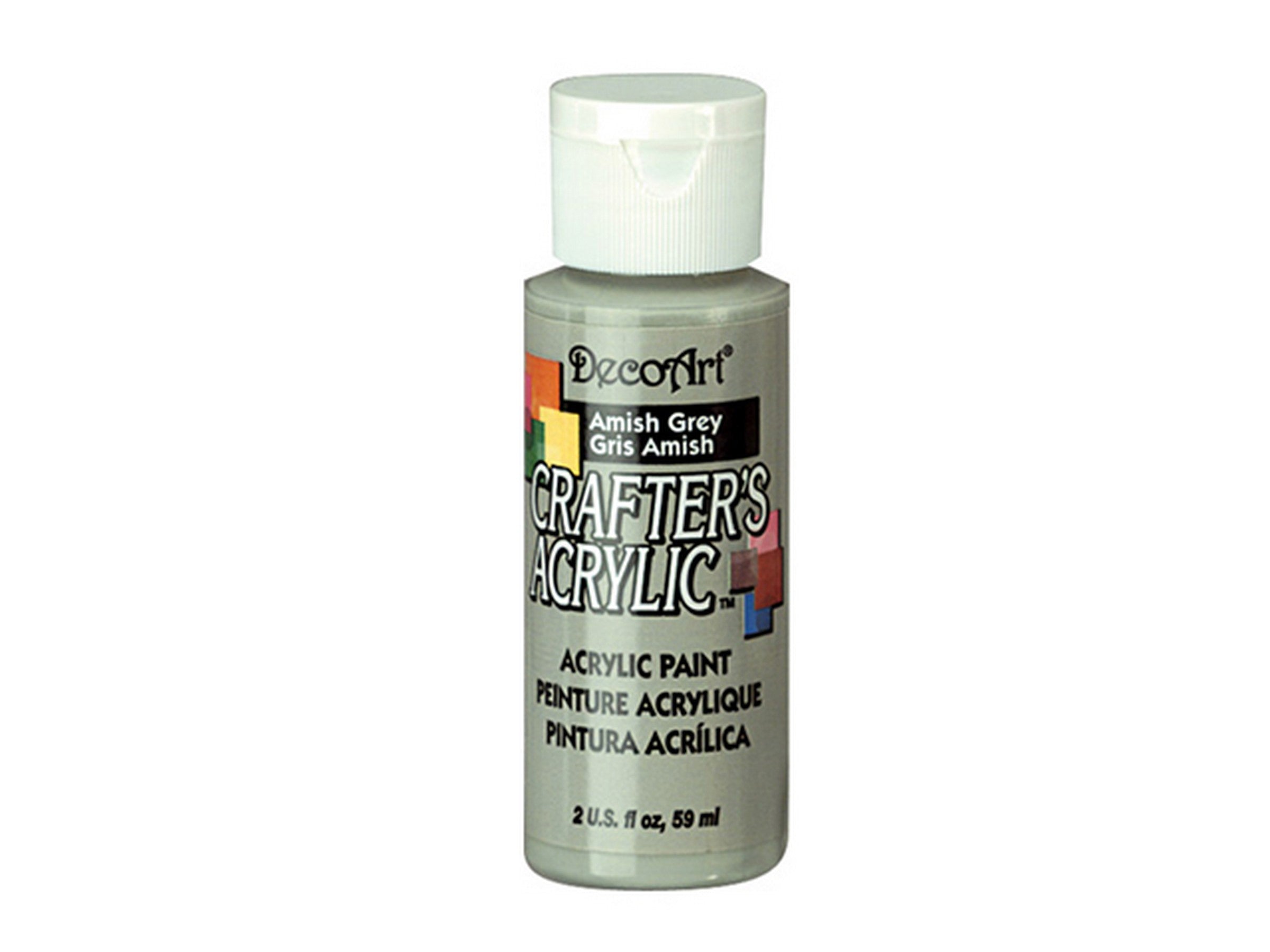 DecoArt Acrylic Paint Amish Grey DCA45 2oz