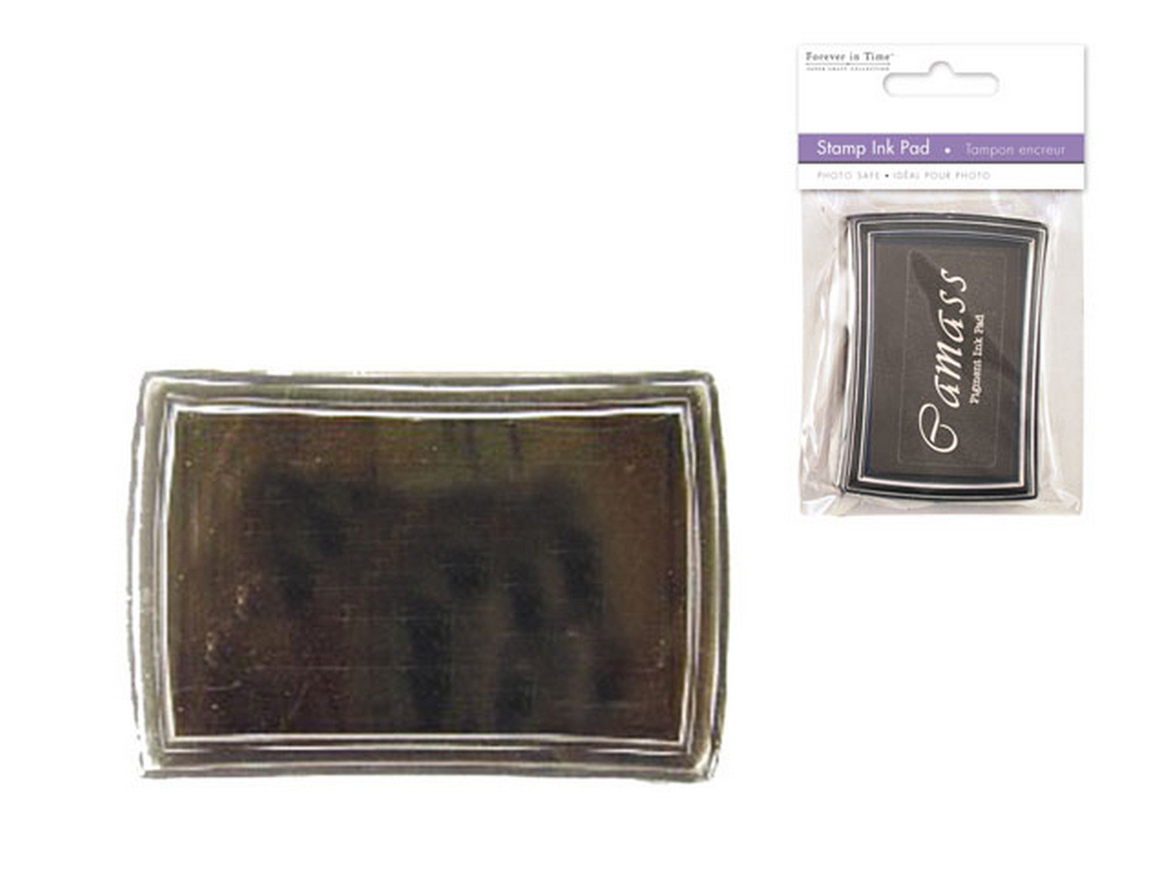 Forever in Time Stamp Ink Pad Black 1.5x2.5in