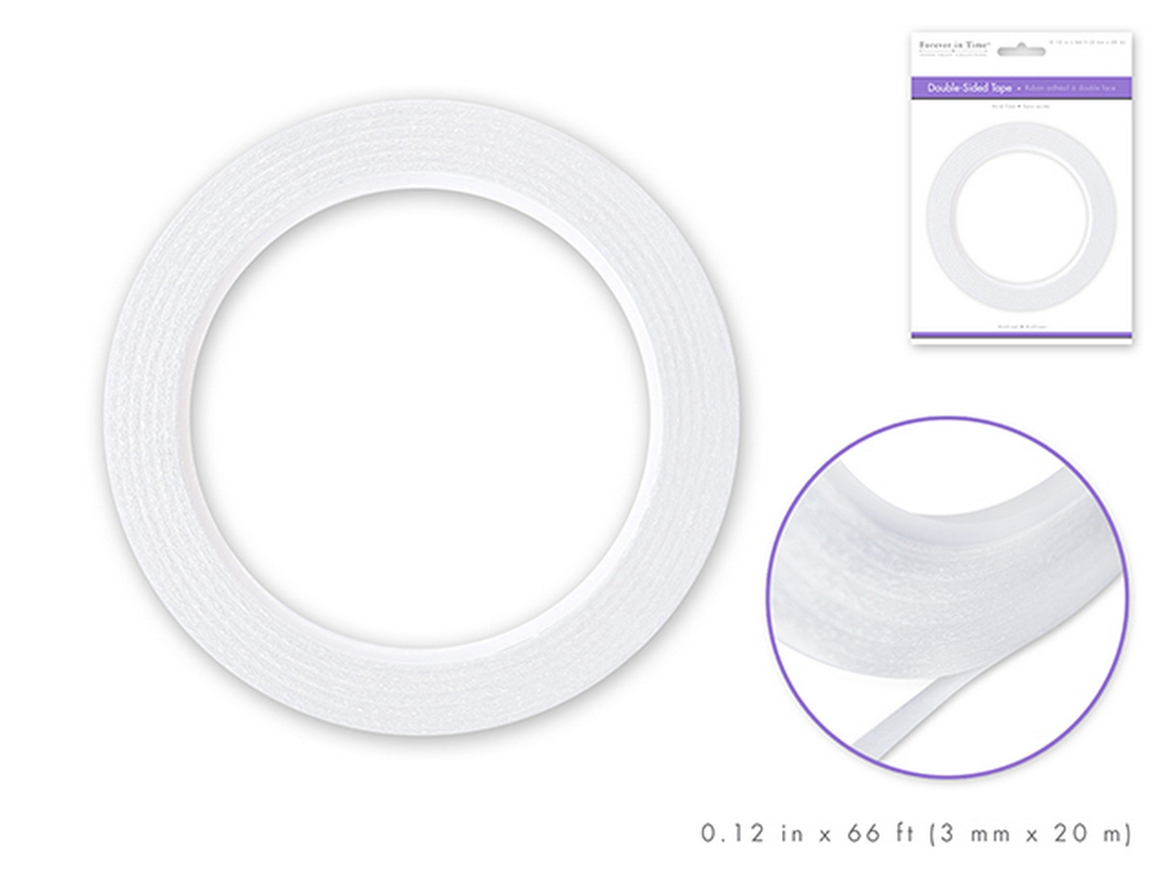 Forever in Time Double-Sided Tape Acid Free - Archival 0.12x792in (66ft)