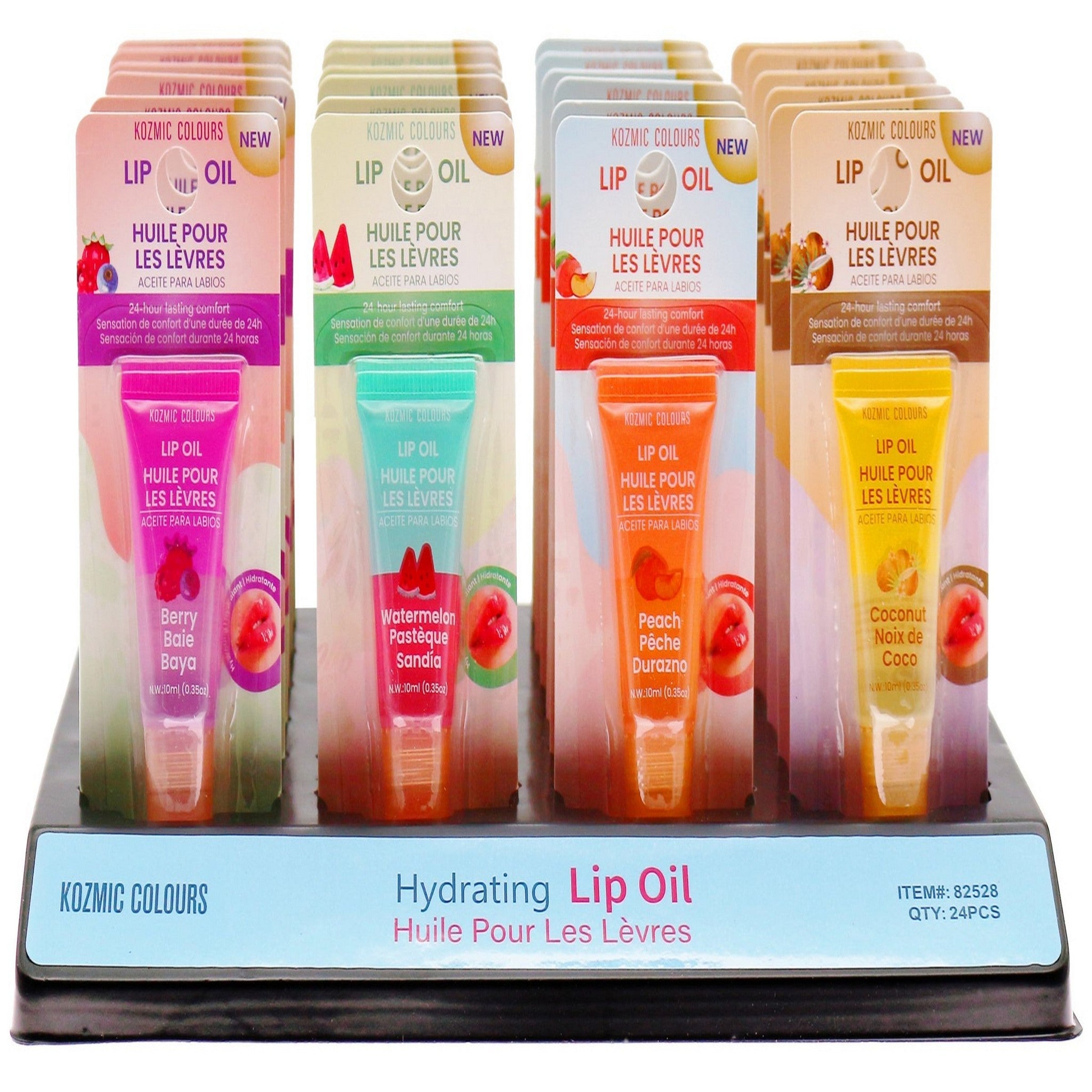 Kozmic Colours Hydrating Lip Oil - Cruetly Free - Sold Separately 0.35oz (10ml) VRT