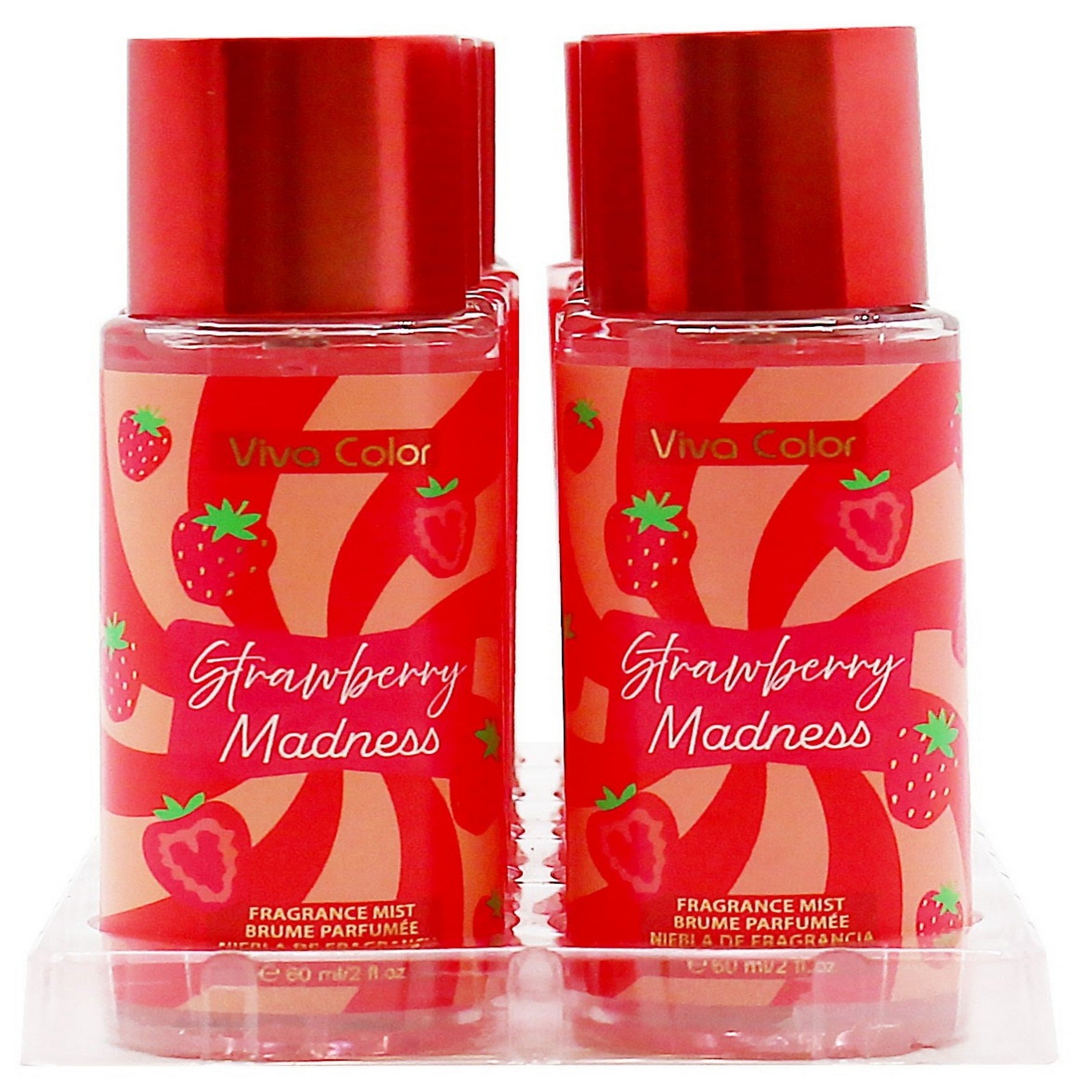 Viva Color Body Mist - Strawberry Madness - Sold Separately 2oz (60ml)
