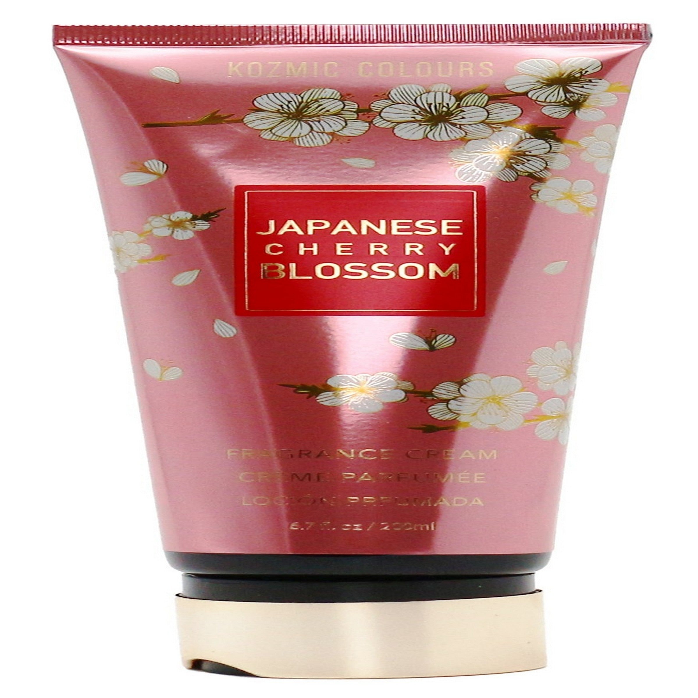 Kozmic Colours Hand and Body Cream - Japanese Cherry Blossom 6.7oz (200ml)