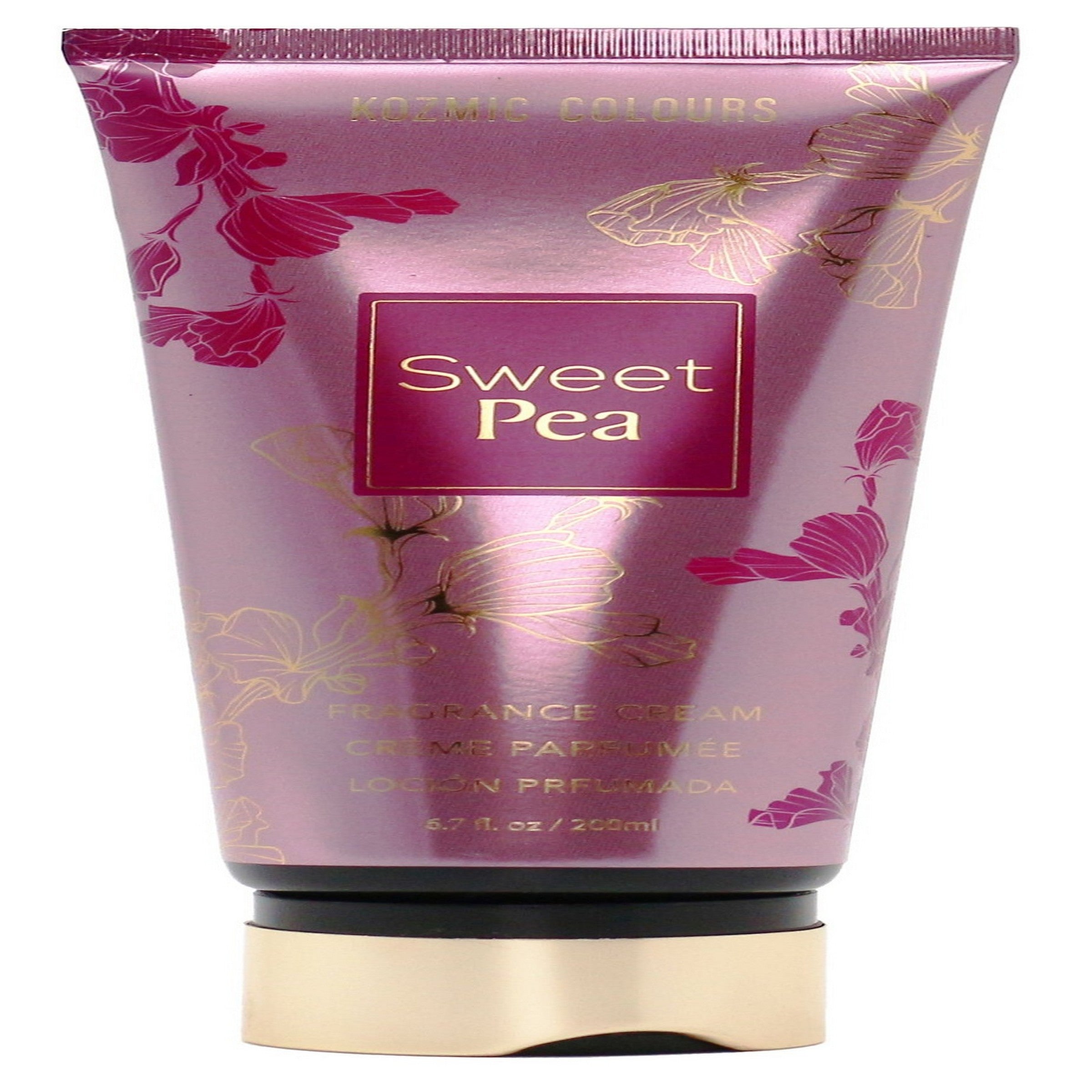 Kozmic Colours Hand and Body Cream - Sweet Pea 6.7oz (200ml)