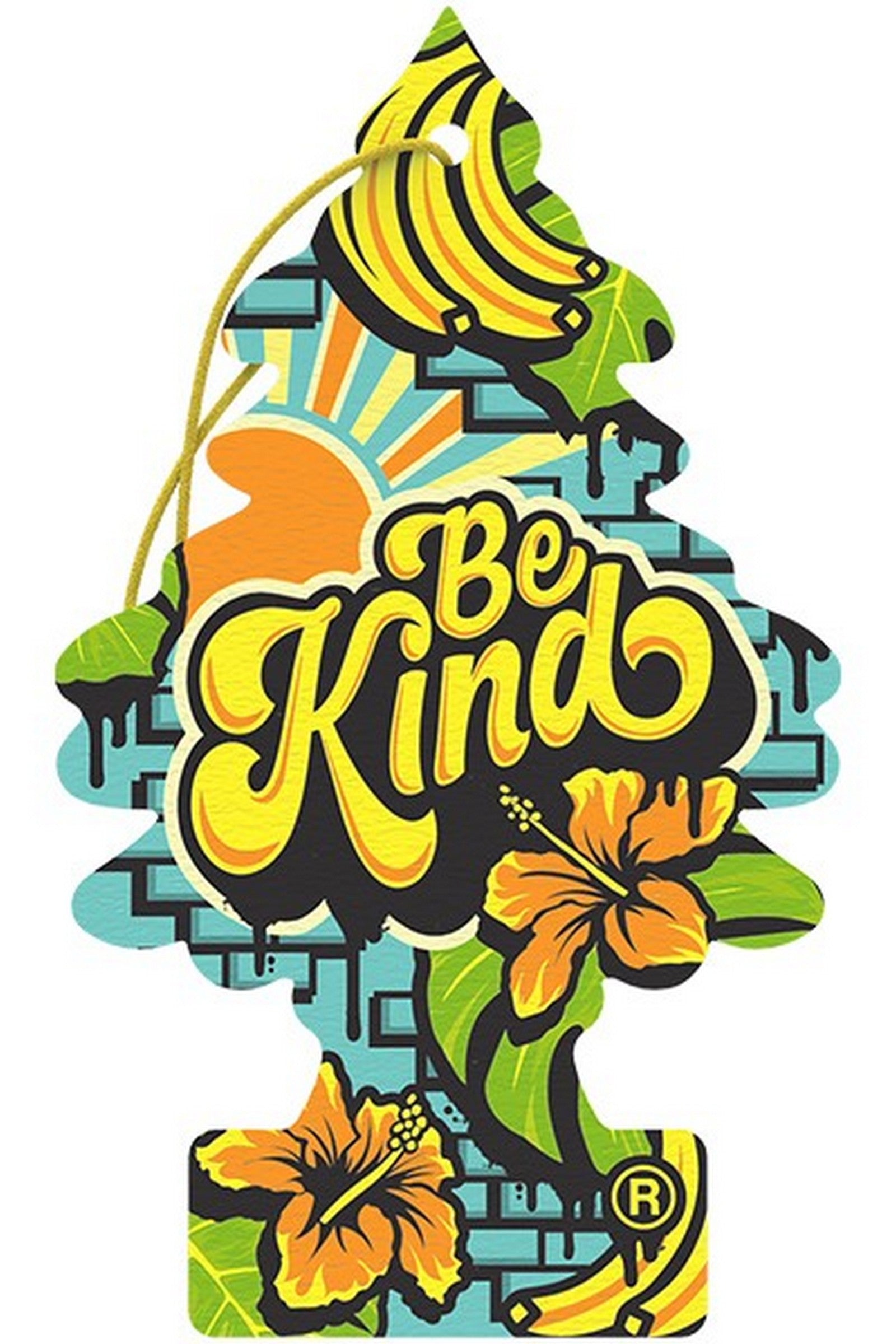 Little Tree Car Airfreshener - Be Kind 4.6x2.75in