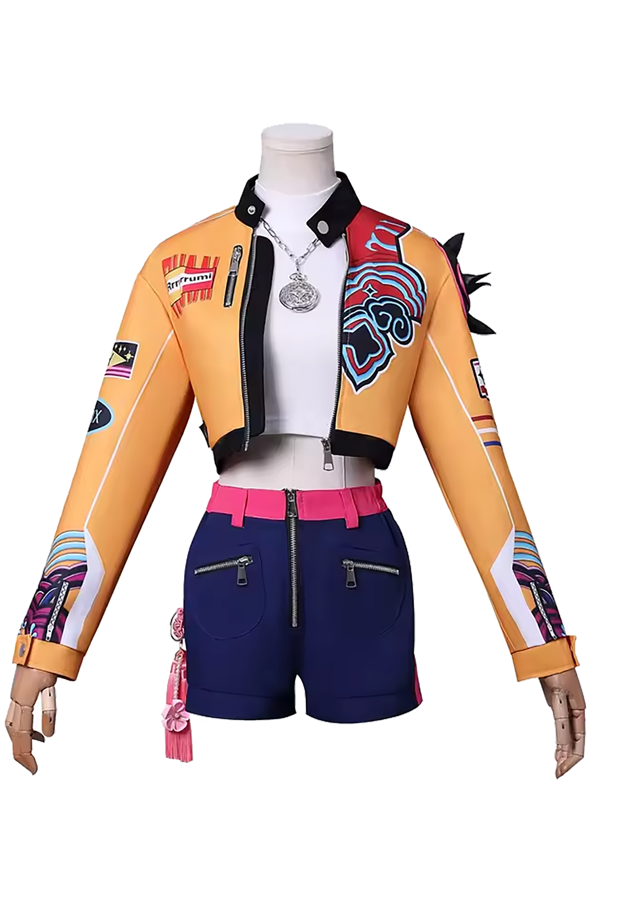 K-POP Demon Hunters – Ensemble de costume Rumi avec accessoires pour adulte