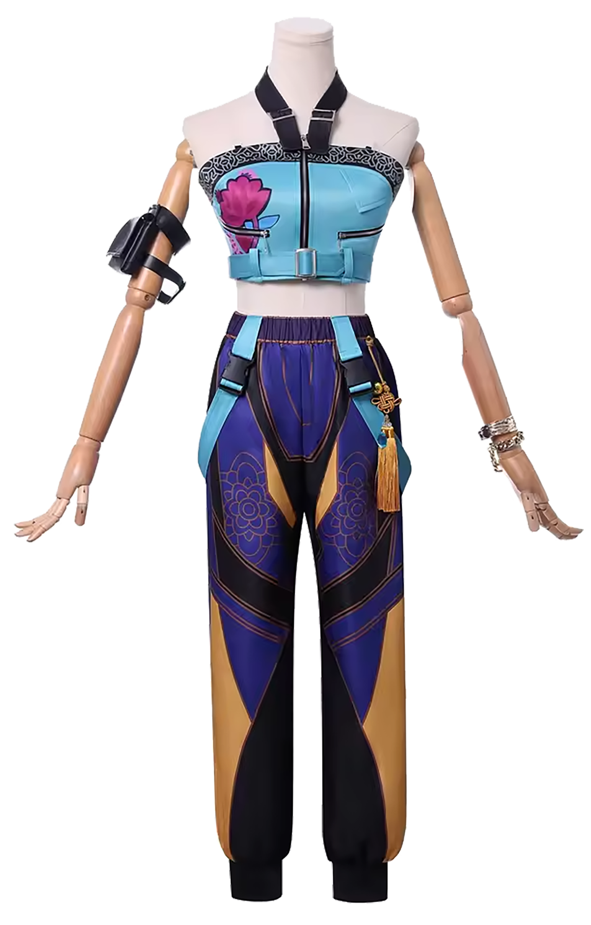 K-POP Demon Hunters – Ensemble de costume Zoey avec accessoires pour adulte