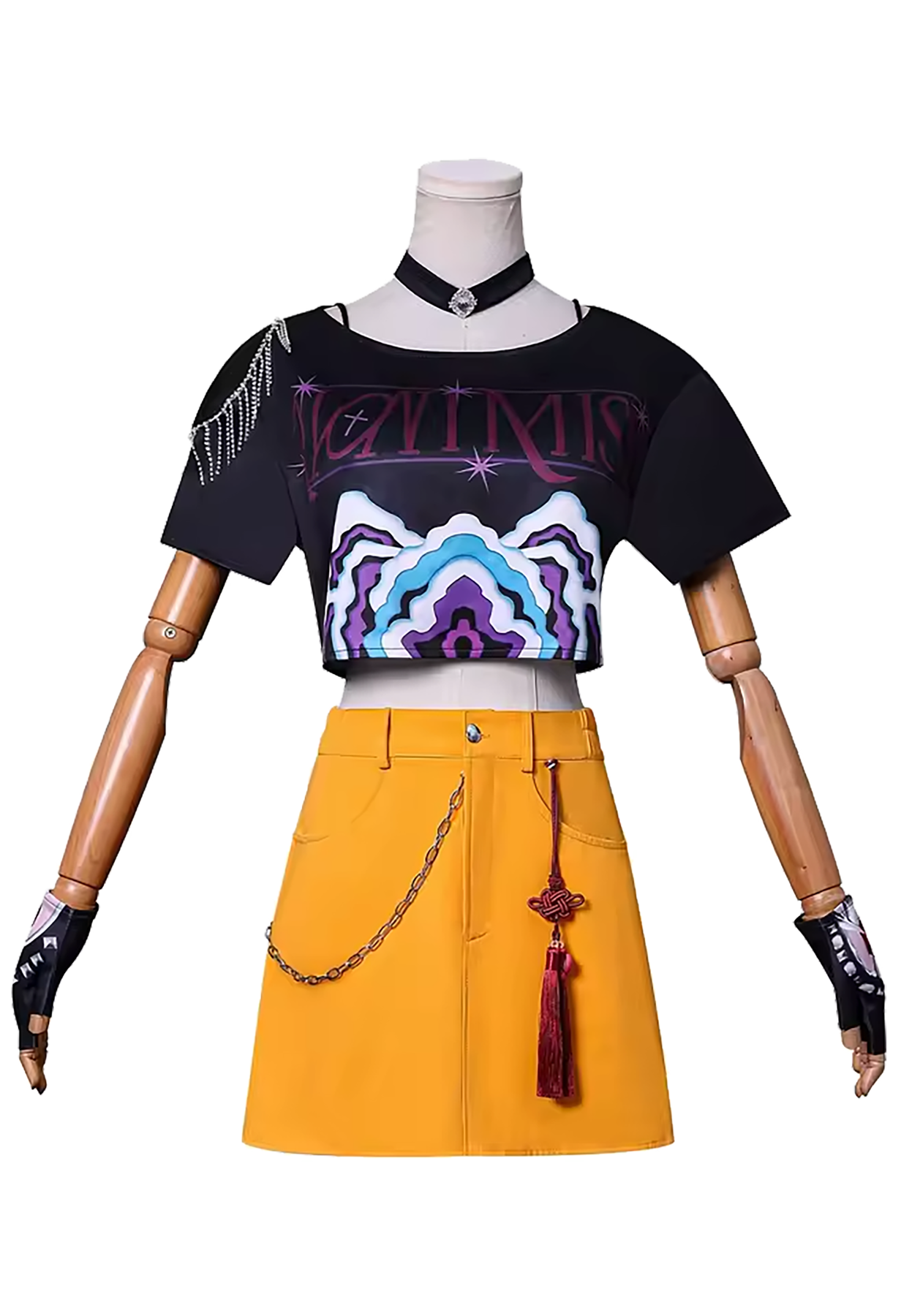 K-POP Demon Hunters – Ensemble de costume Mira avec accessoires pour adulte