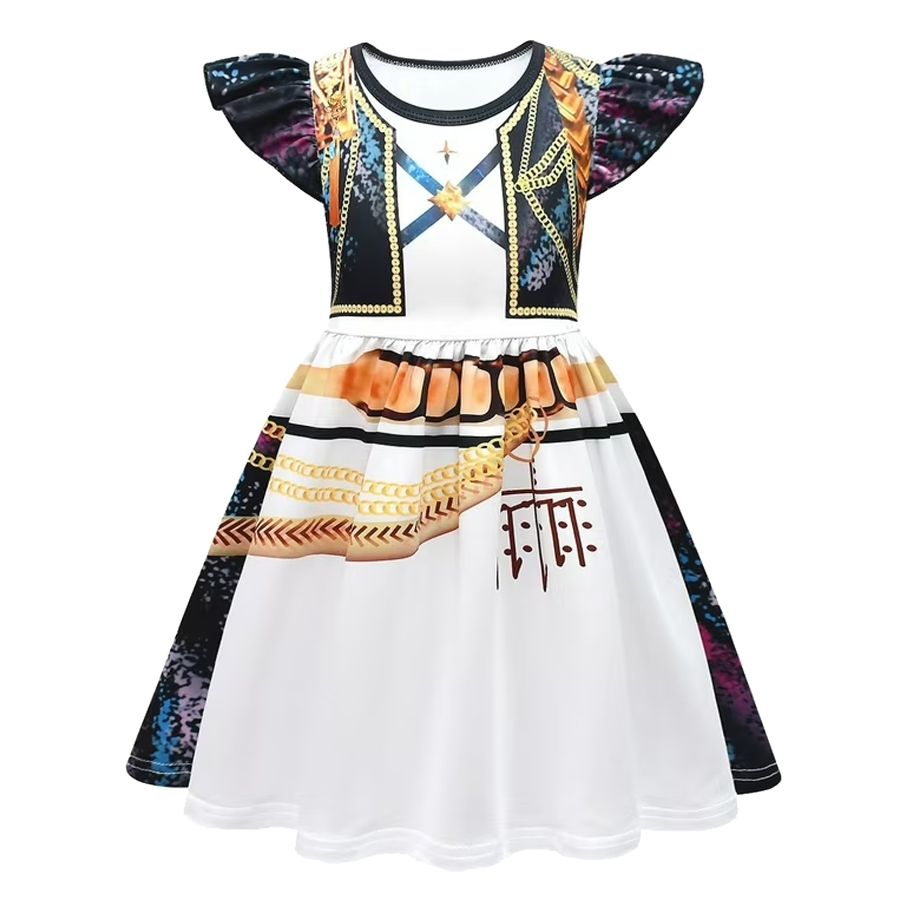 K-POP Demon Hunters - Robe noire et blanche Rumi