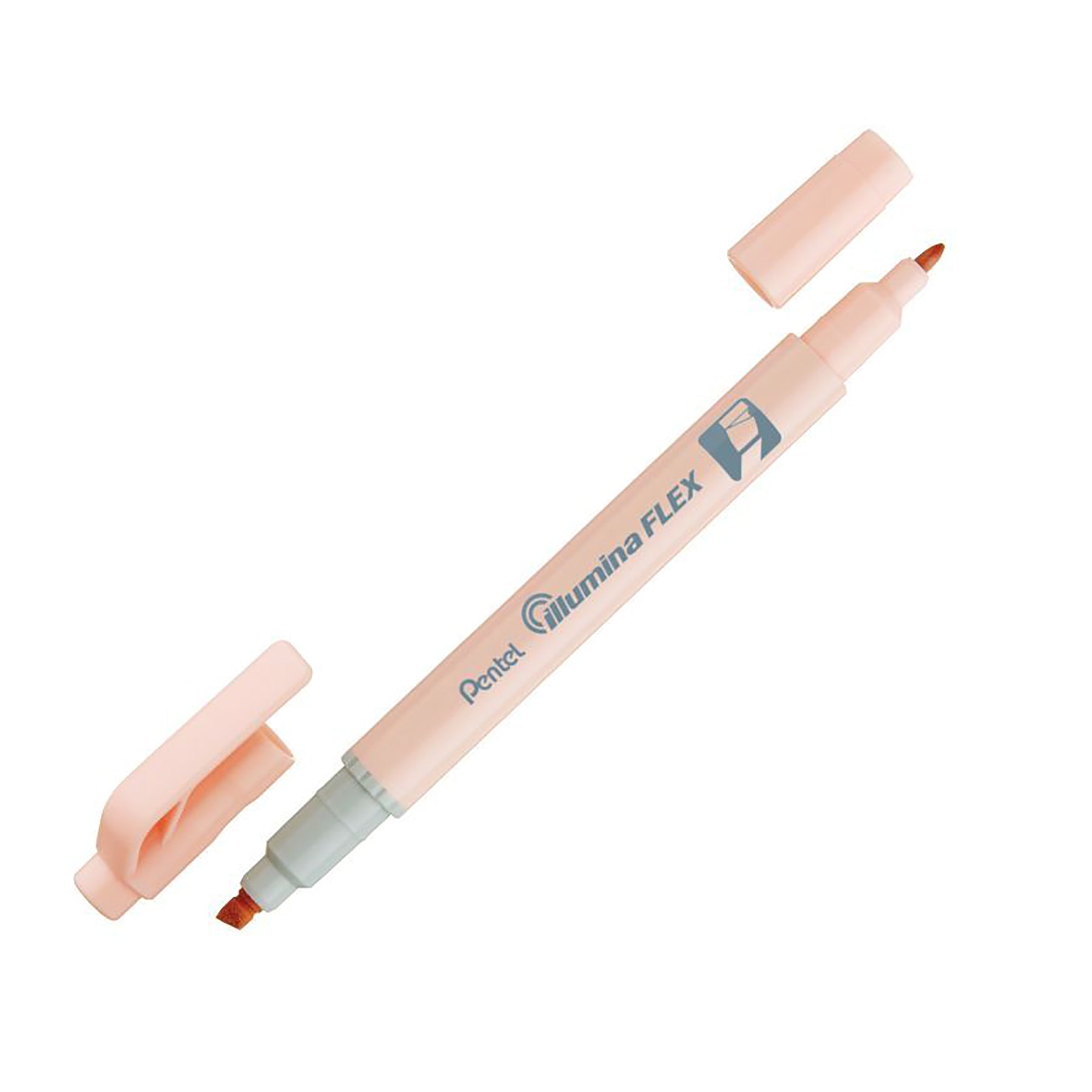 Pentel Illumina Flex Twin Tip Highlighter - Orange