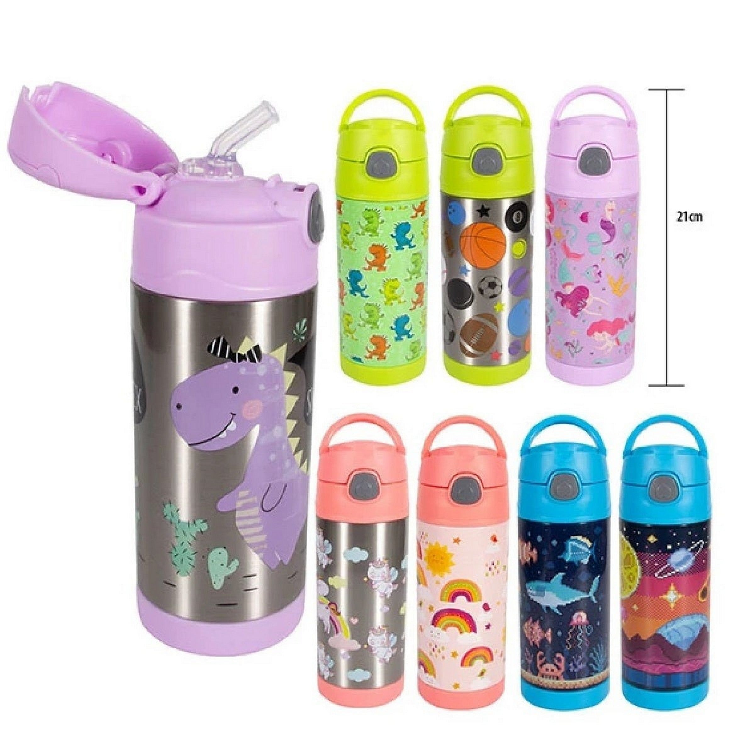 Insulated Stainless Steel Water Bottle for Kids 12oz (355ml) VRT