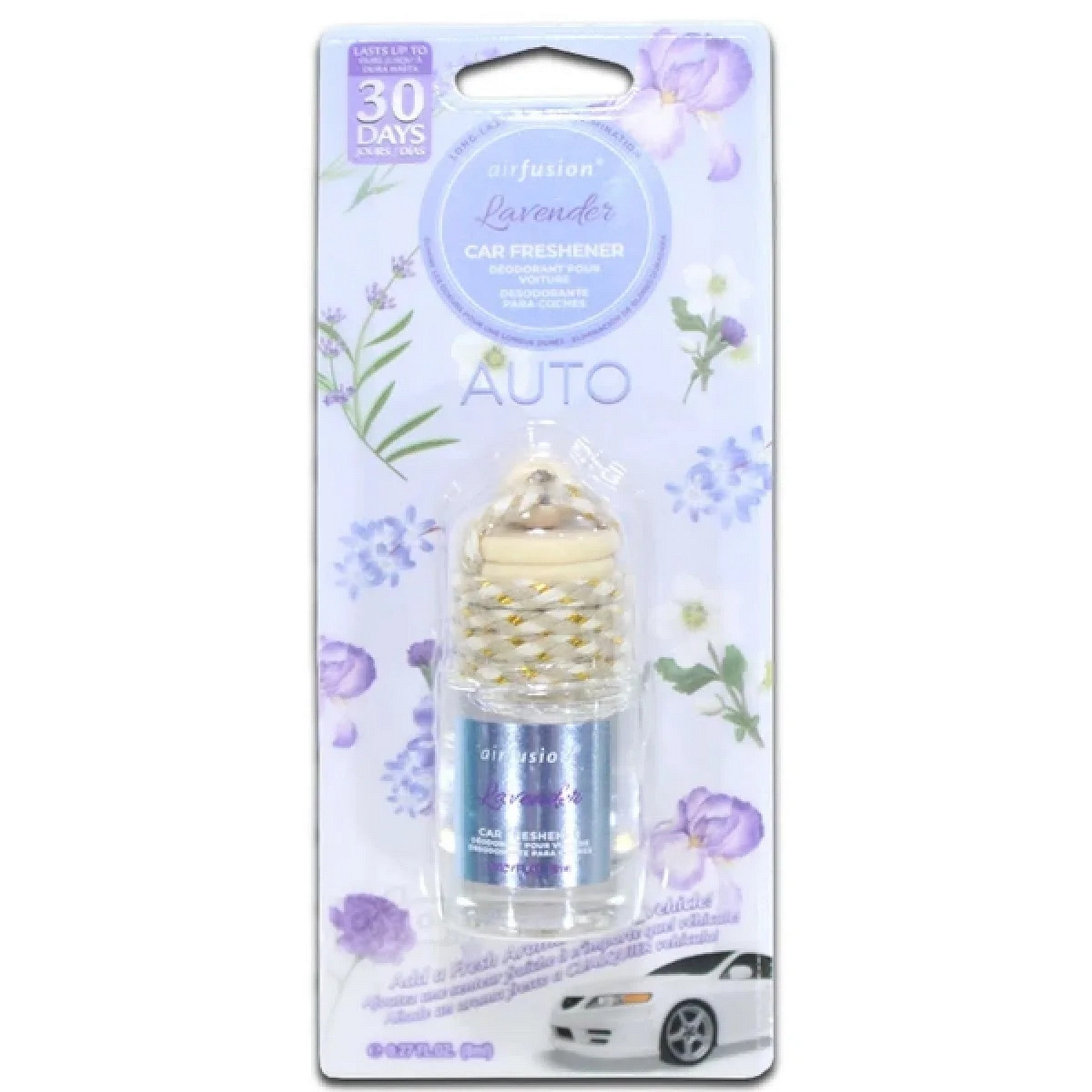 Air Fusion Car Air Freshener - Lavender 0.27oz (8ml)