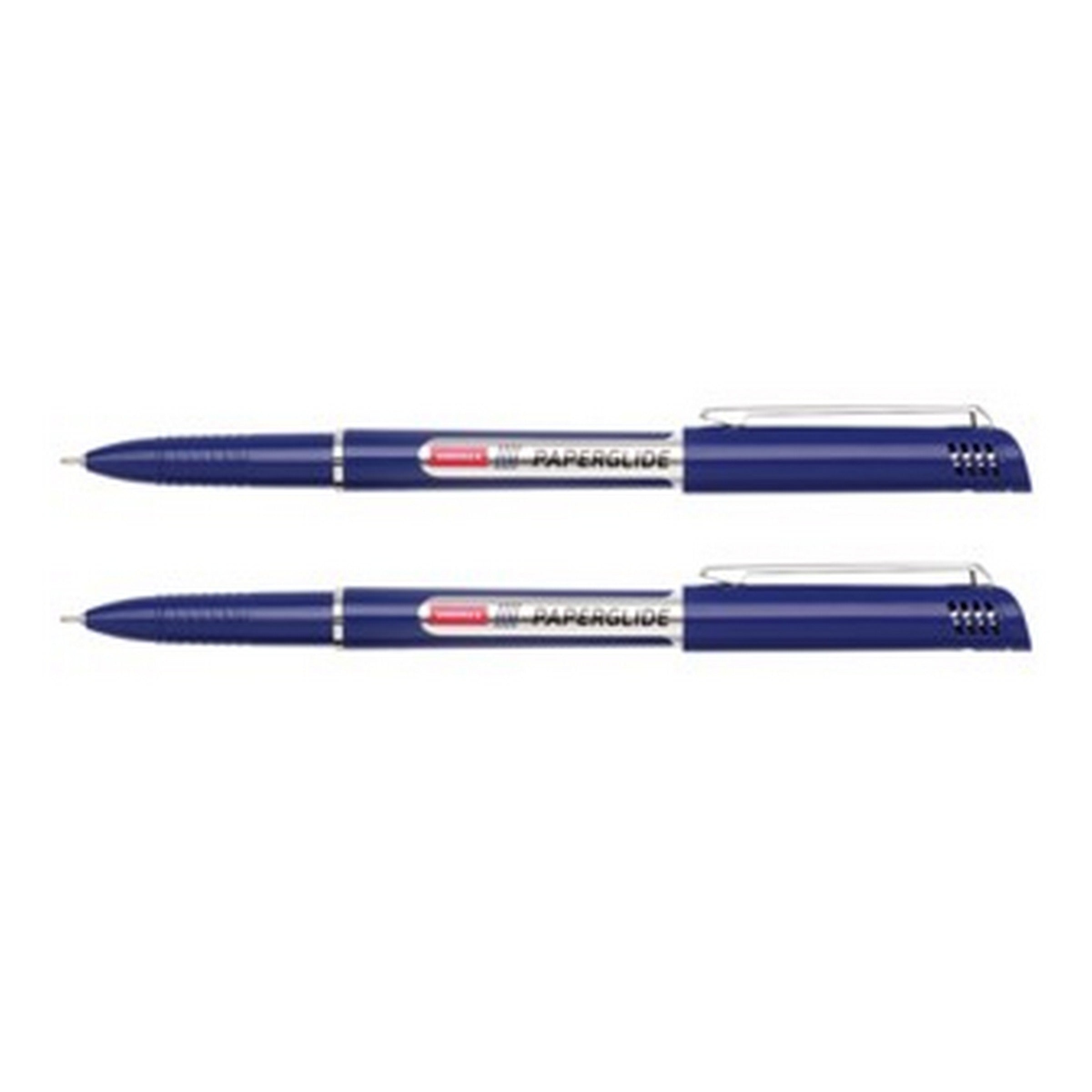 Unomax Paperglide 2 Pens - Blue Ink 5.5in
