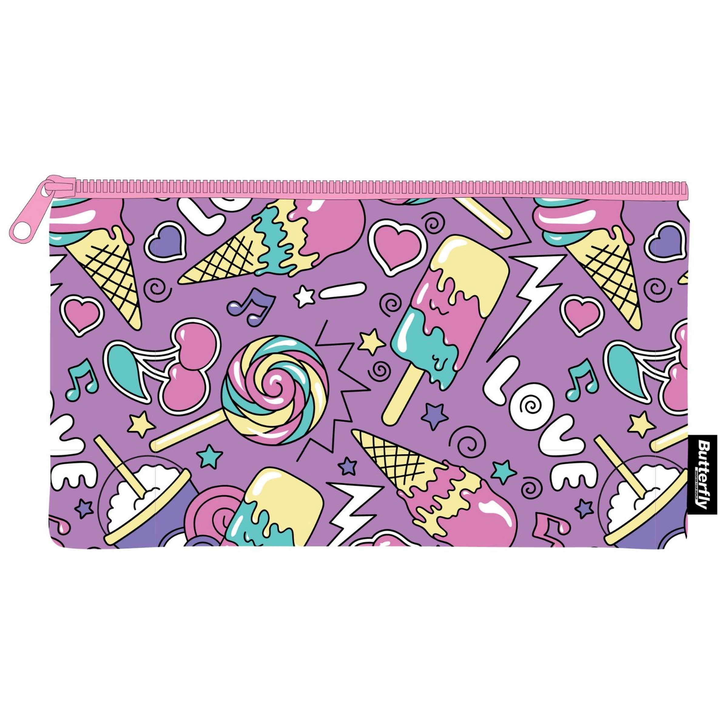 1 Compartment Pencil Case - Candy