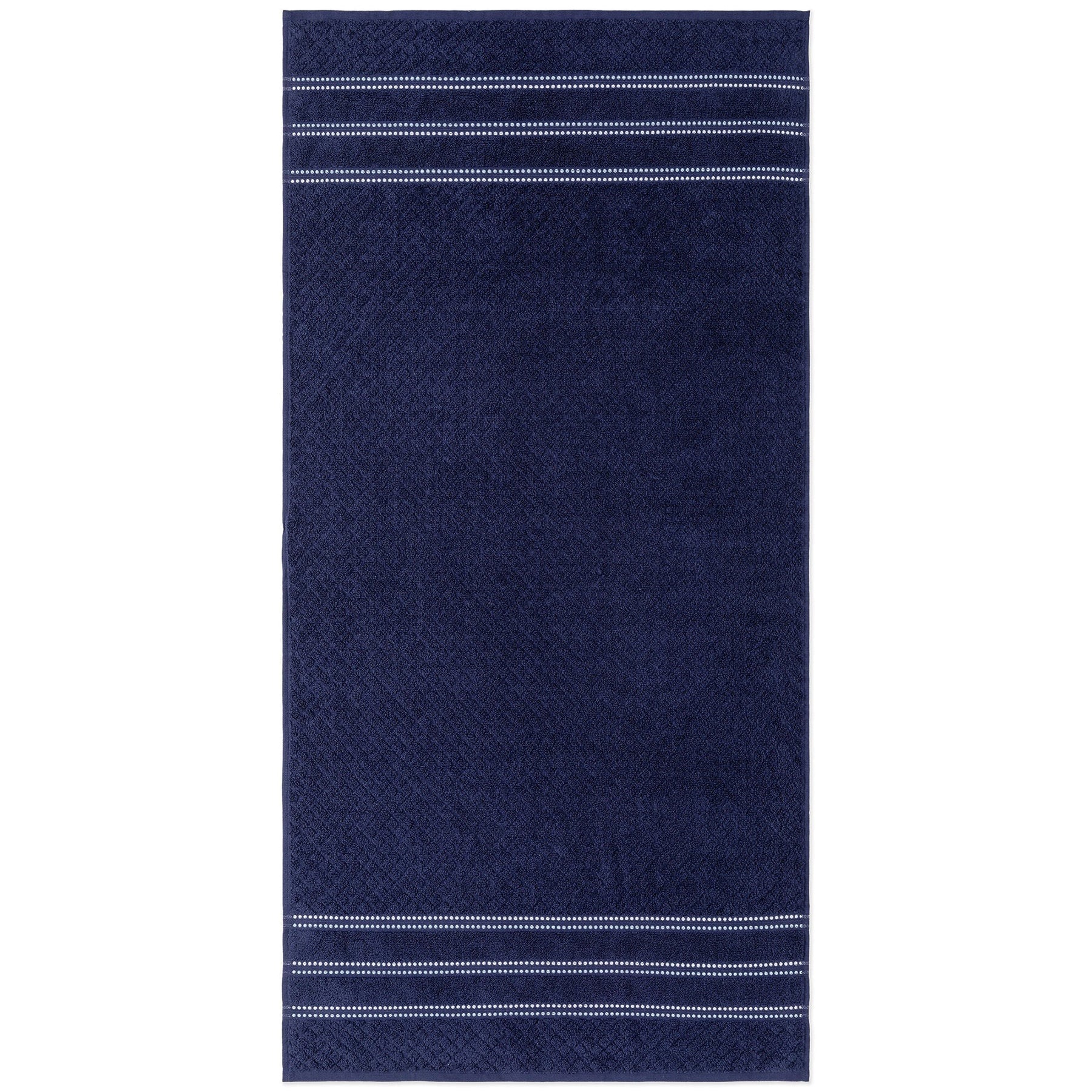 Ambiance Collection Terry Bath Towel 100% Cotton - Navy 24x50in
