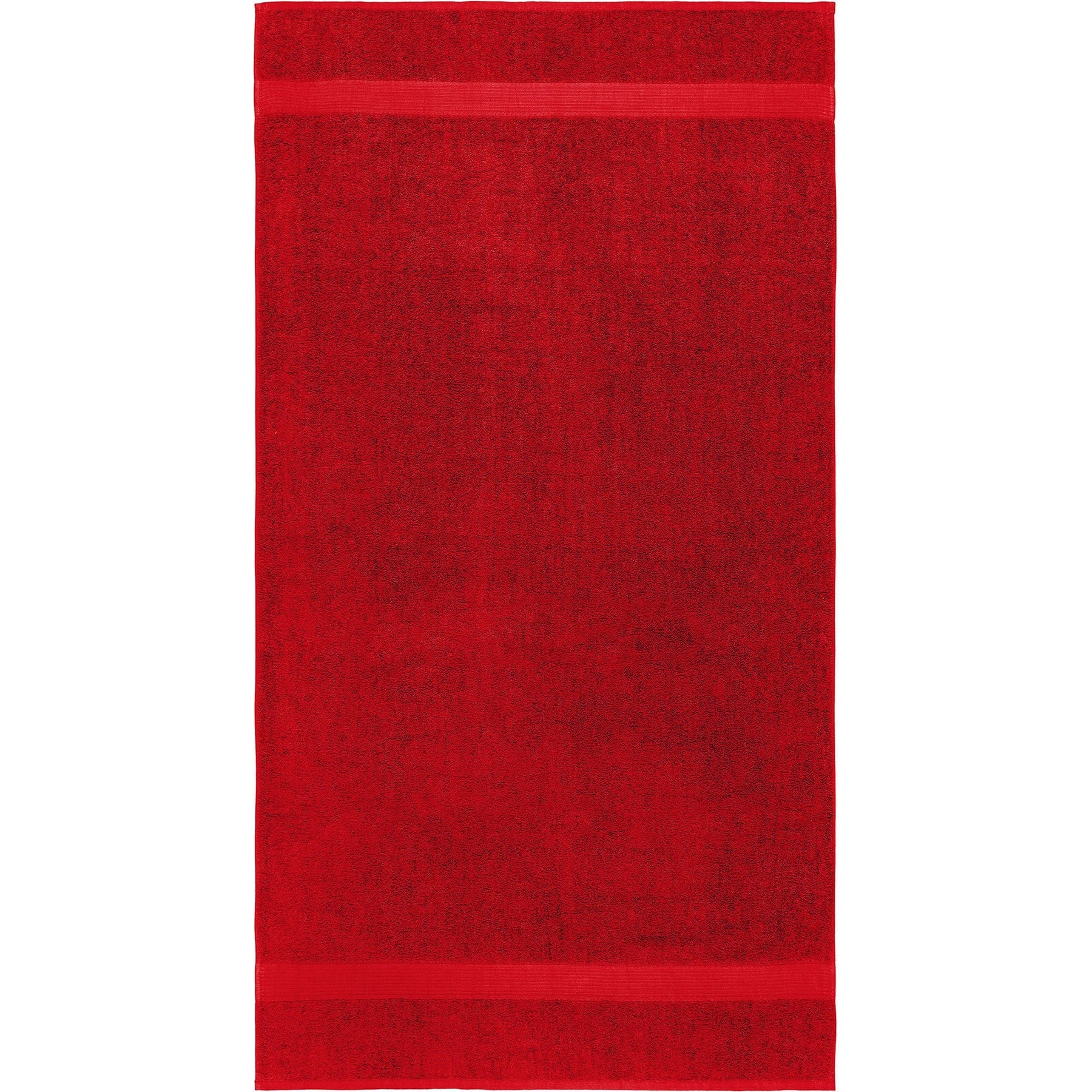 Allure Collection Dobby Border Bath Sheet 100% Cotton - Red 34x64in