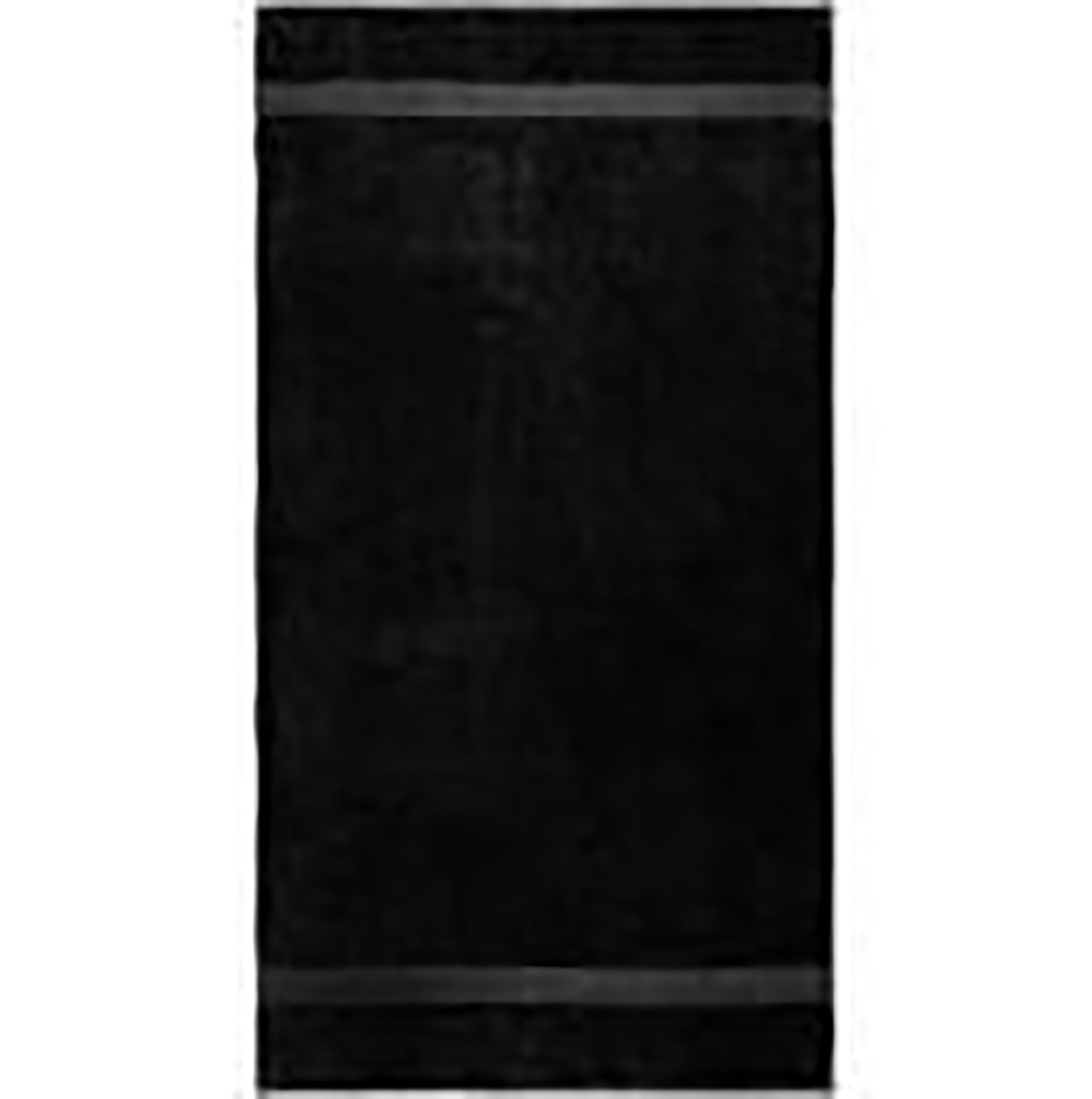 Allure Collection Dobby Border Bath Sheet 100% Cotton - Black 34x64in