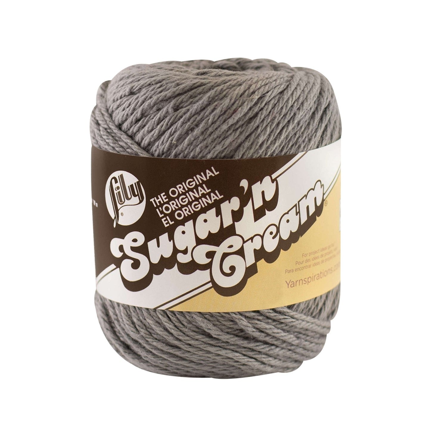 Lily Sugar'n Cream The Original Yarn Overcast - 100% Cotton - Medium 4 120yds (109m)