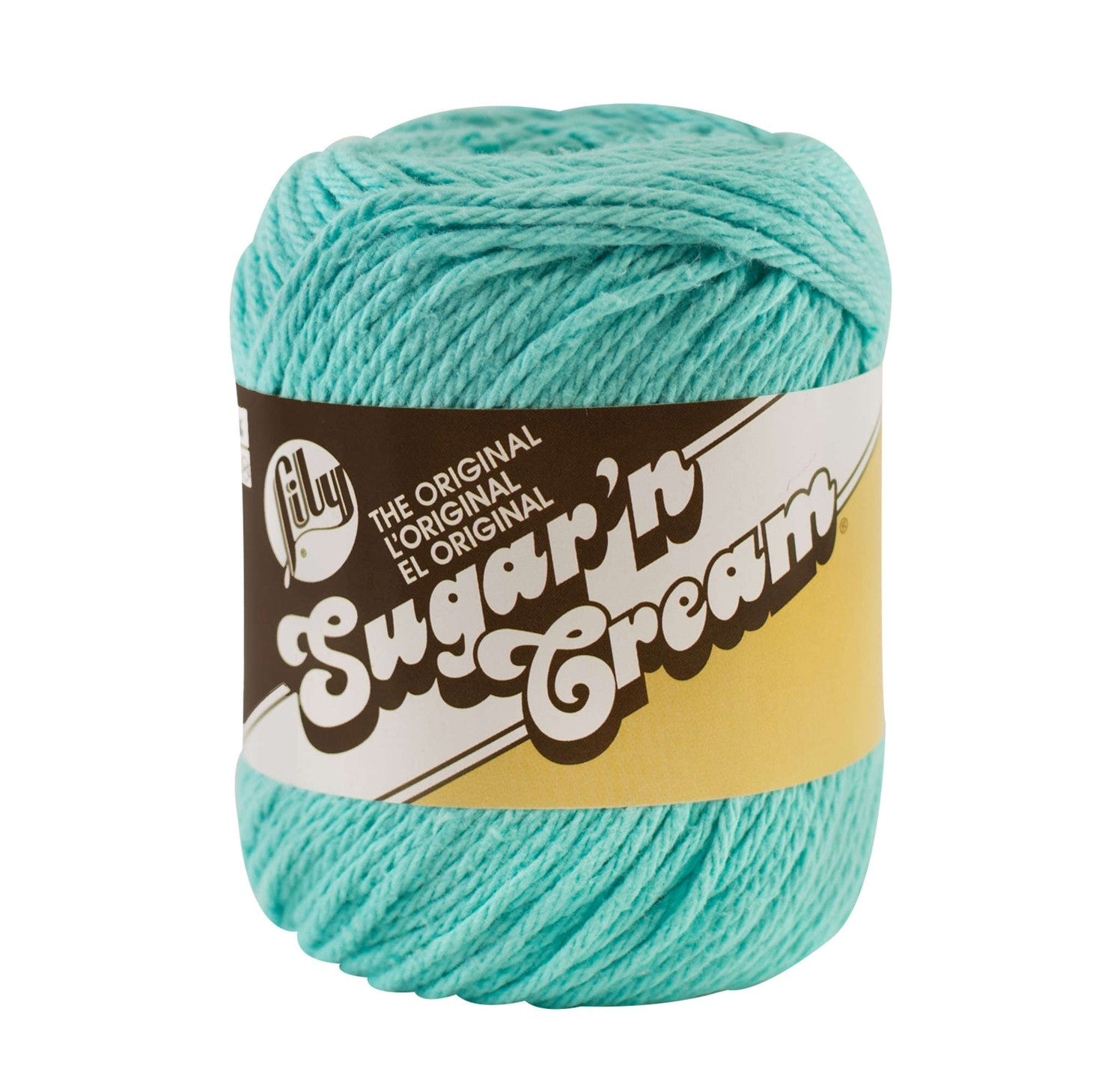 Lily Sugar'n Cream The Original Yarn Seabreeze - 100% Cotton - Medium 4 120yds (109m)