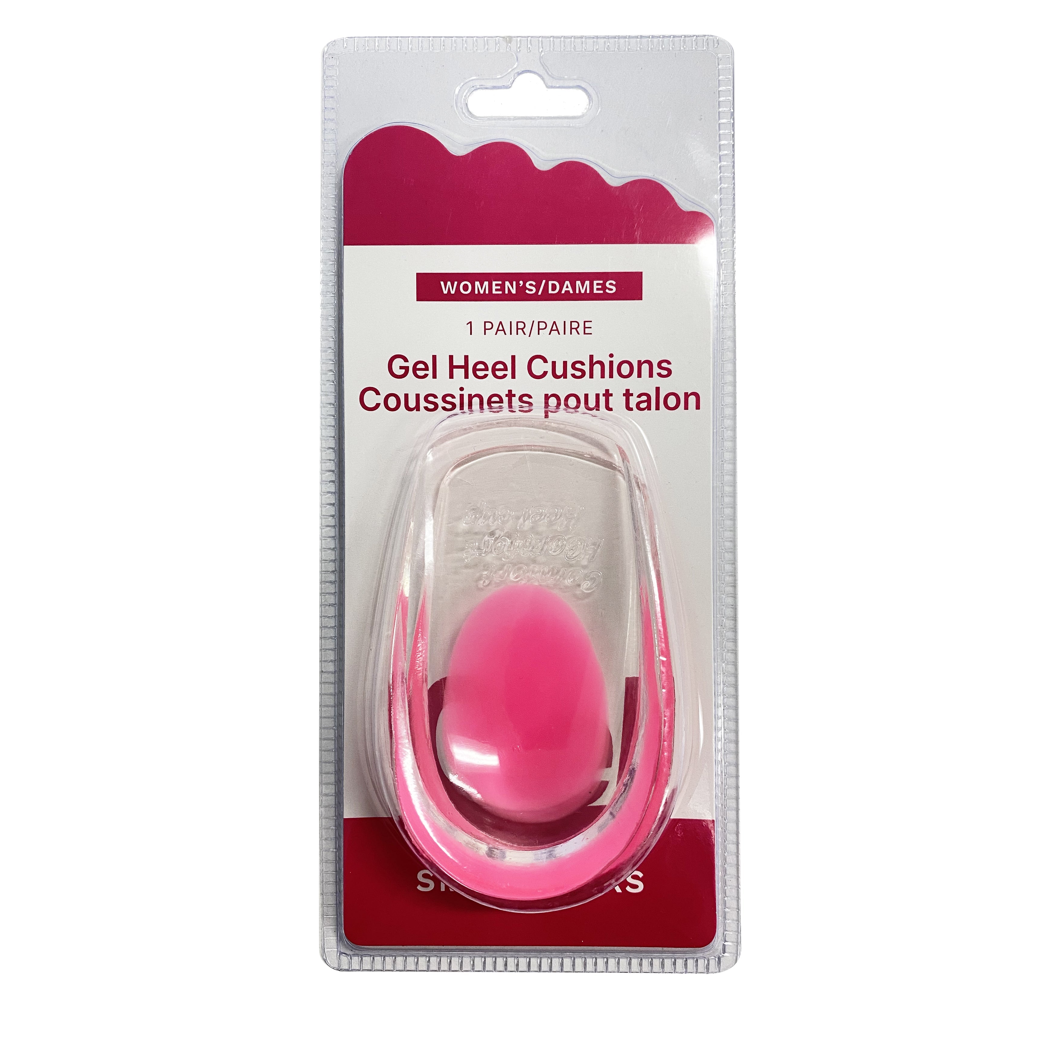 Smith Birks 1 Pair Gel Heel Cushions - Women