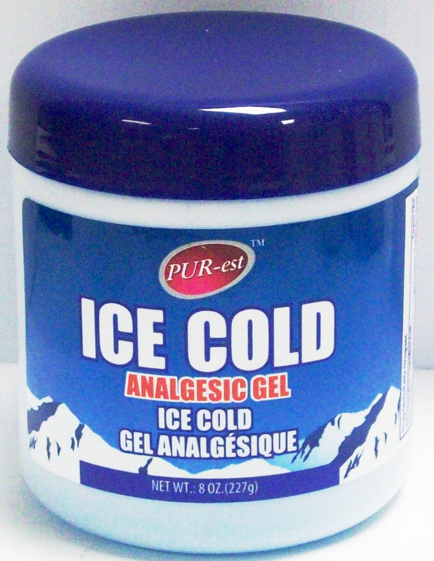 Pur-Est Ice Cold Analgesic Gel 227g (8oz)