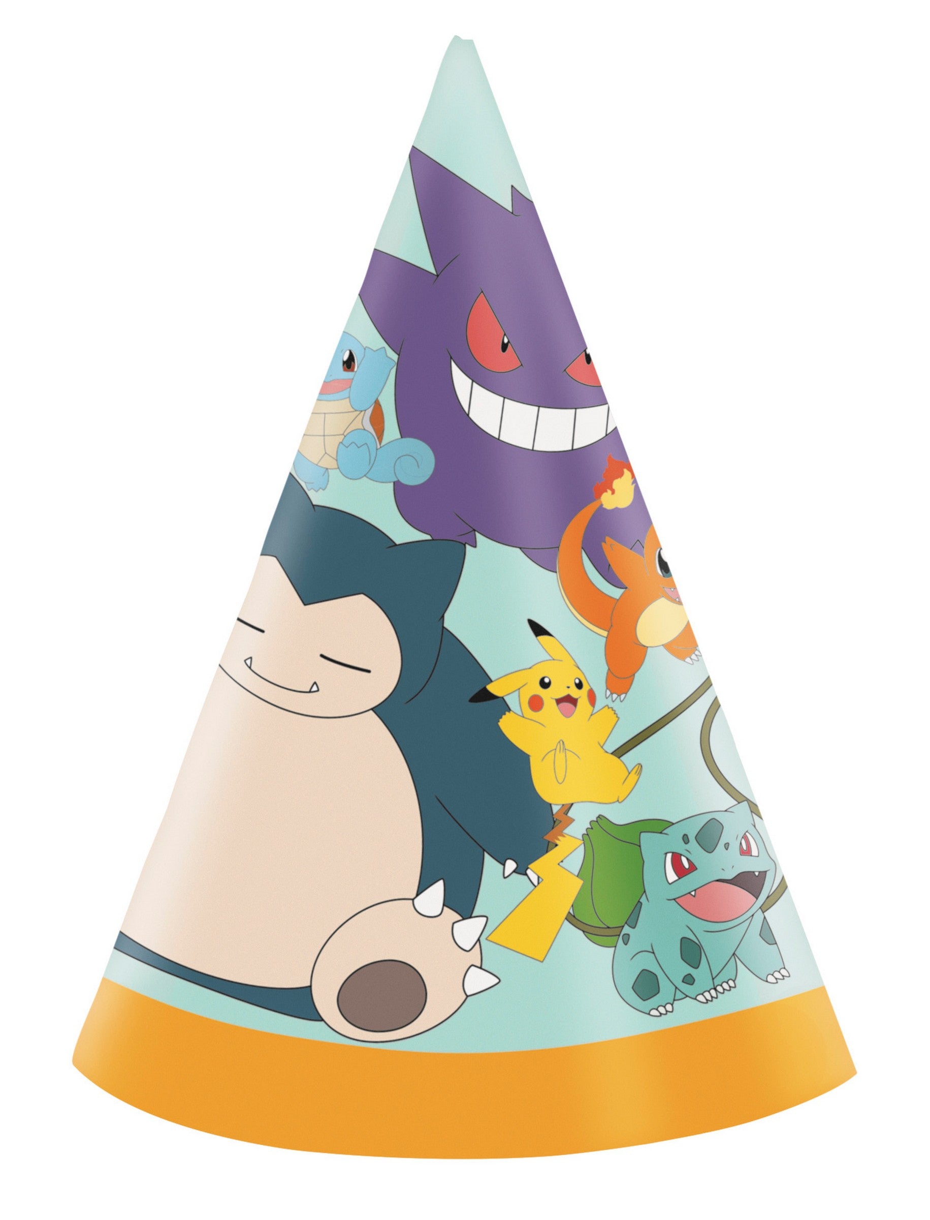 Chapeaux de fête en papier Pokémon 8