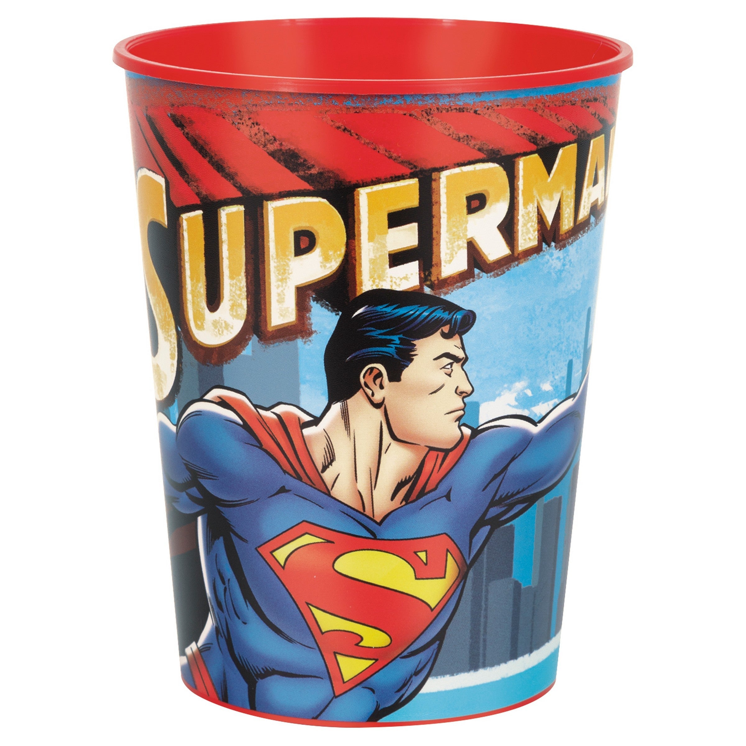 Superman Plastic Cup 16oz