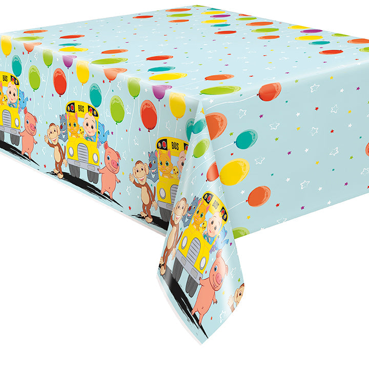 CoComelon Plastic Tablecover 54x84in