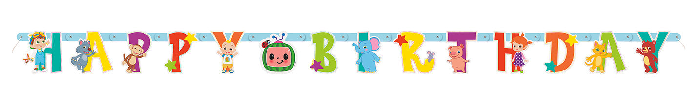 CoComelon Jointed Cardboard Banner 72in