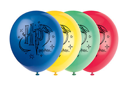 Harry Potter 8 Printed Latex Balloons 12in