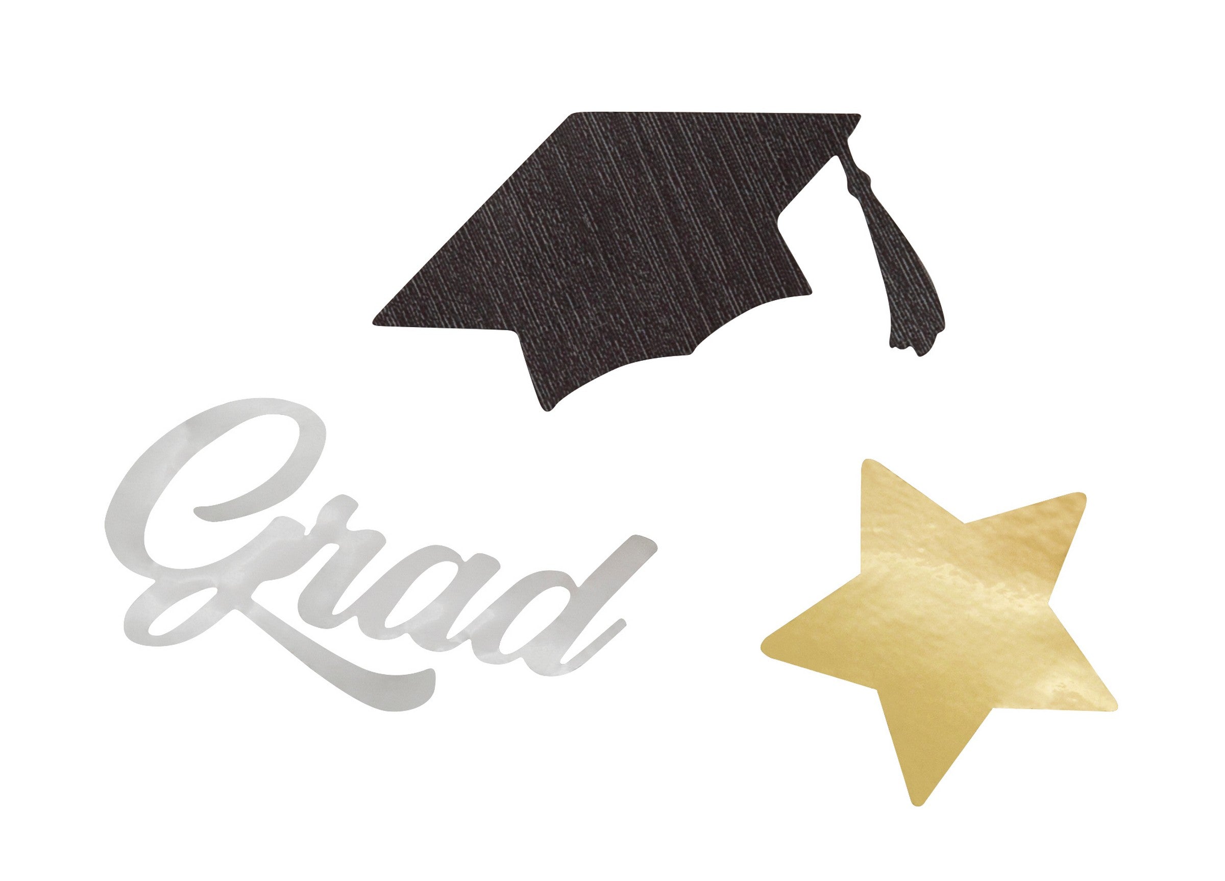 Graduation Foil Confetti 0.5oz