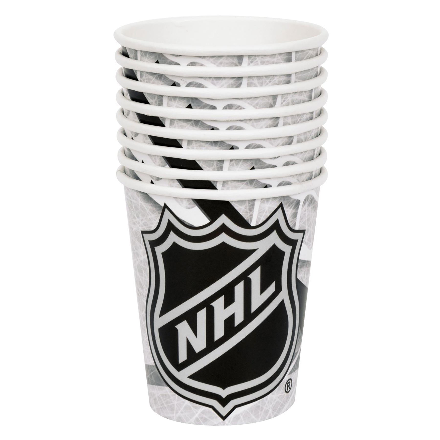NHL 8 Paper Cups 9oz
