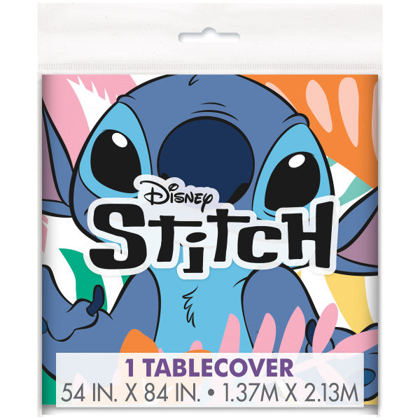 Stitch Plastic Table Cover 54x84in